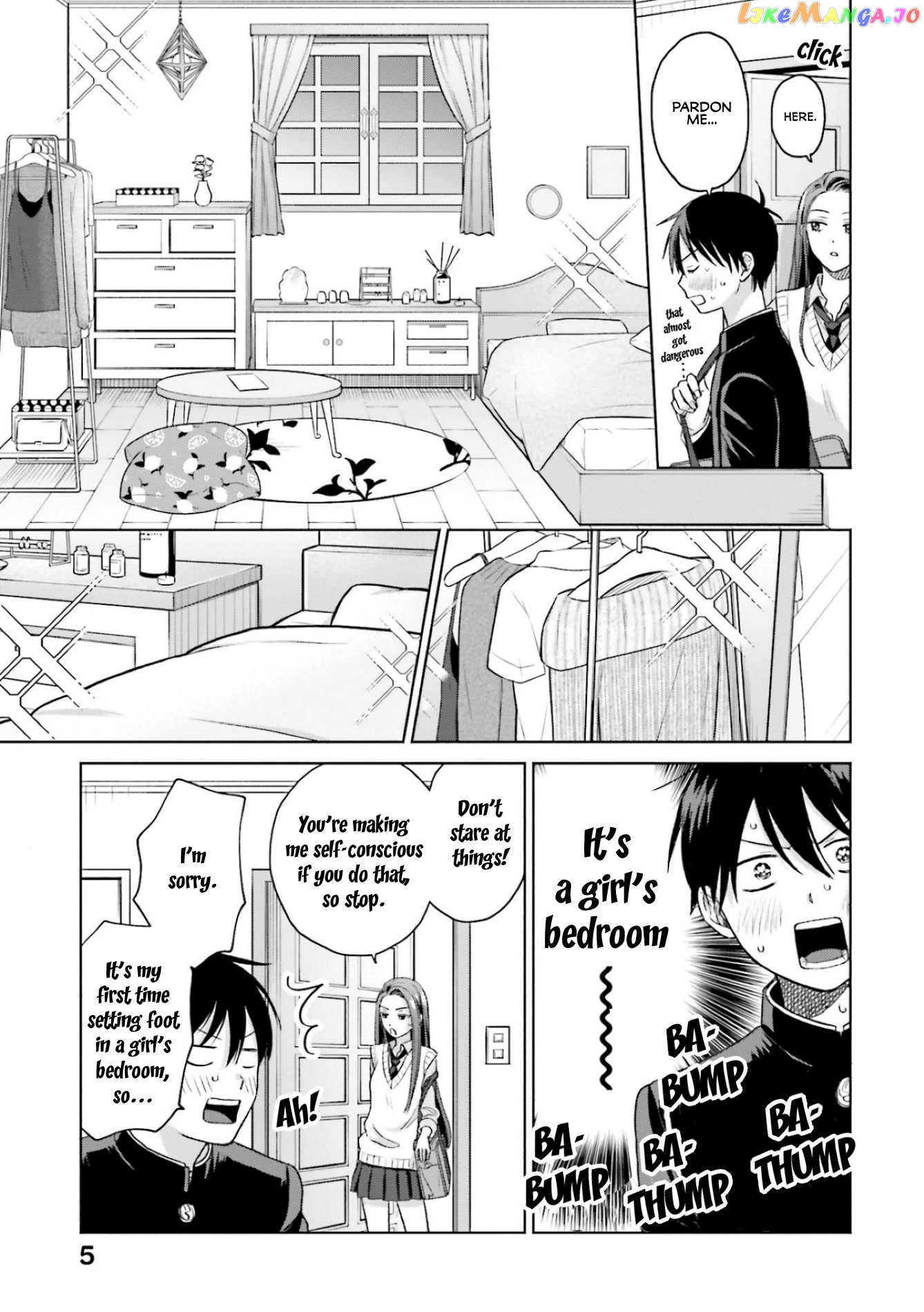 Gal Can’t Be Kind To Otaku!? chapter 8.1 - page 6