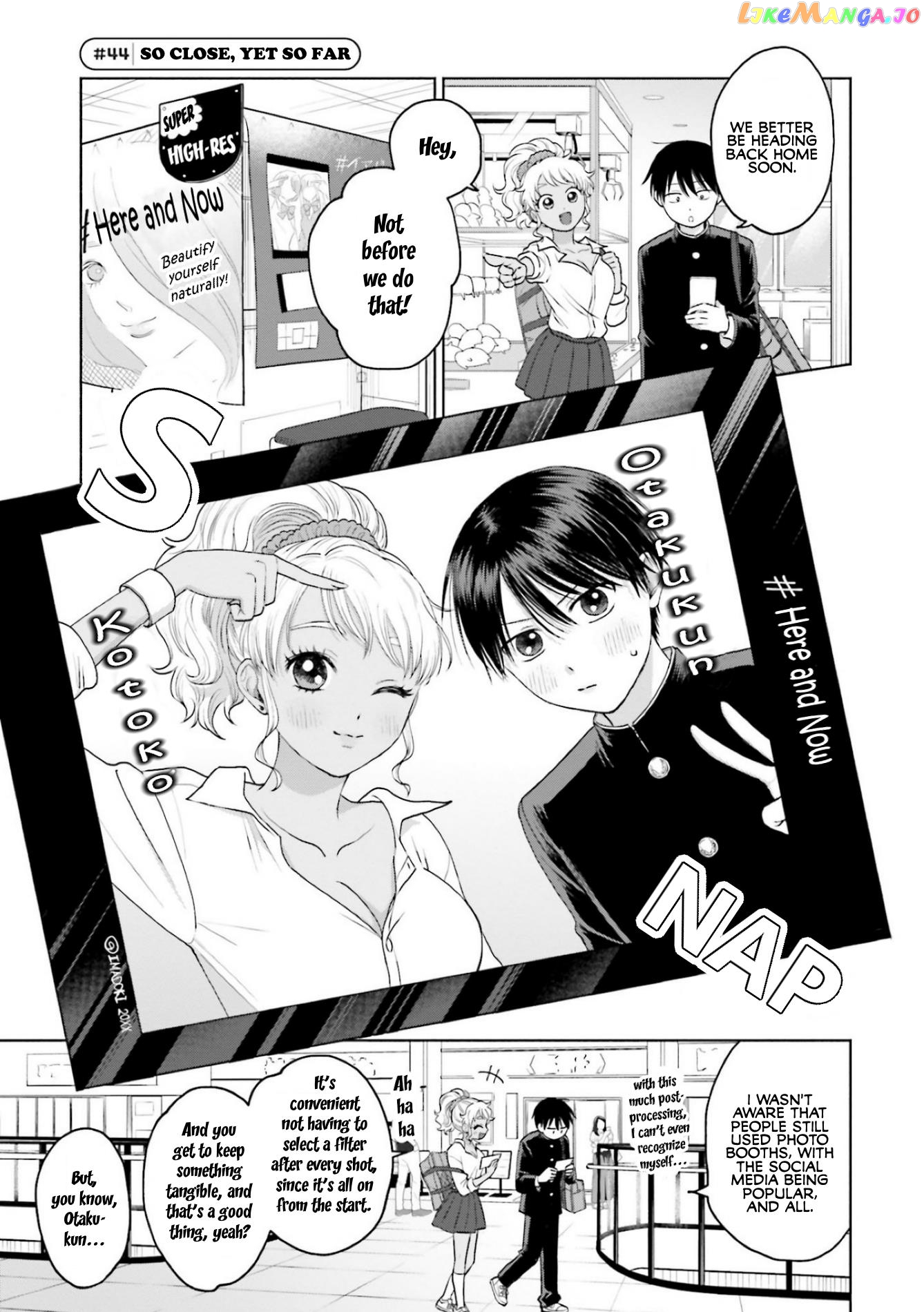 Gal Can’t Be Kind To Otaku!? chapter 9.3 - page 1