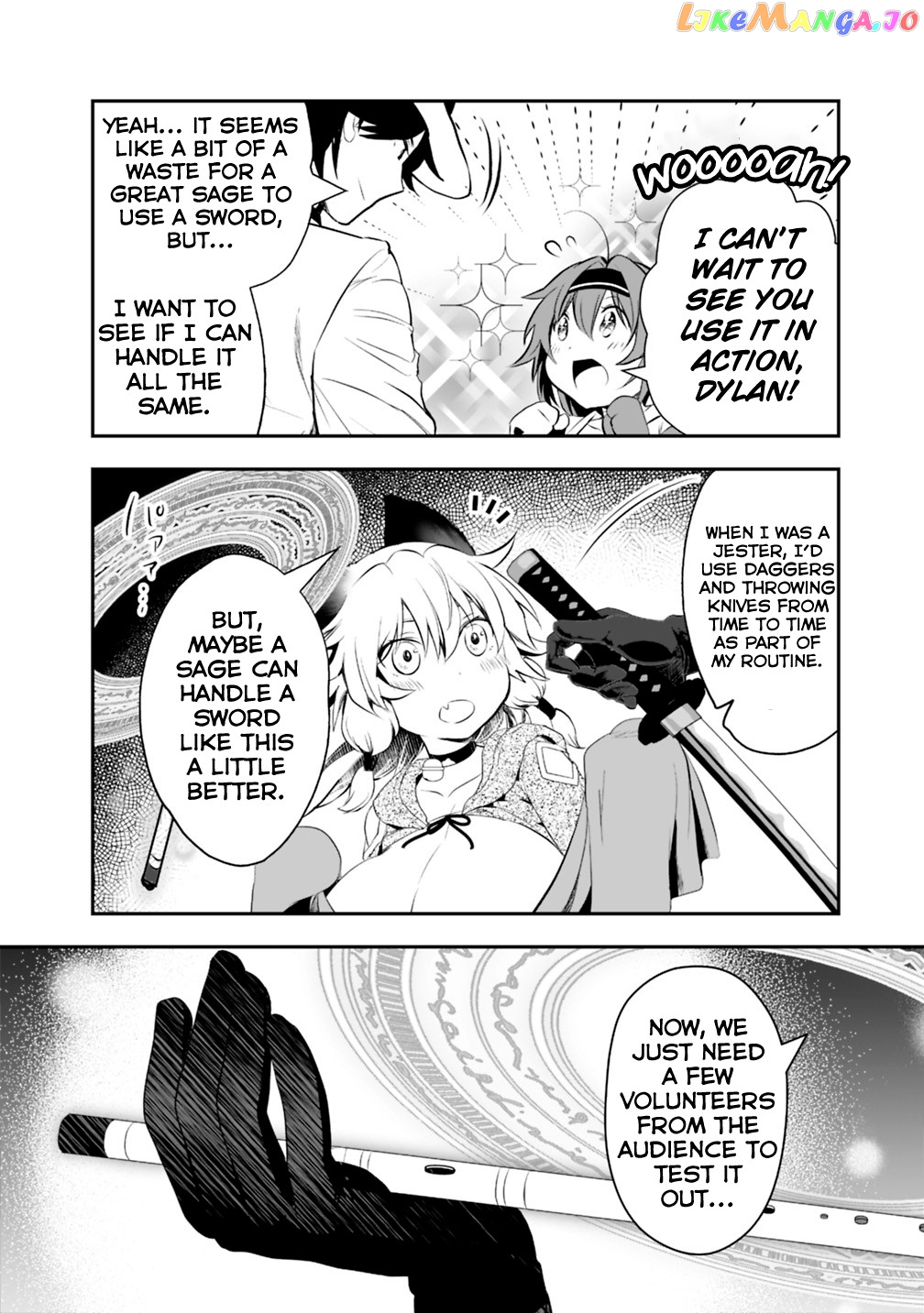 Did You Know That A Playboy Can Change His Job To A Sage ~The Level 99 Jester Expelled From The Heroes’ Party Will Become A ‘great Sage’~ chapter 15.1 - page 6
