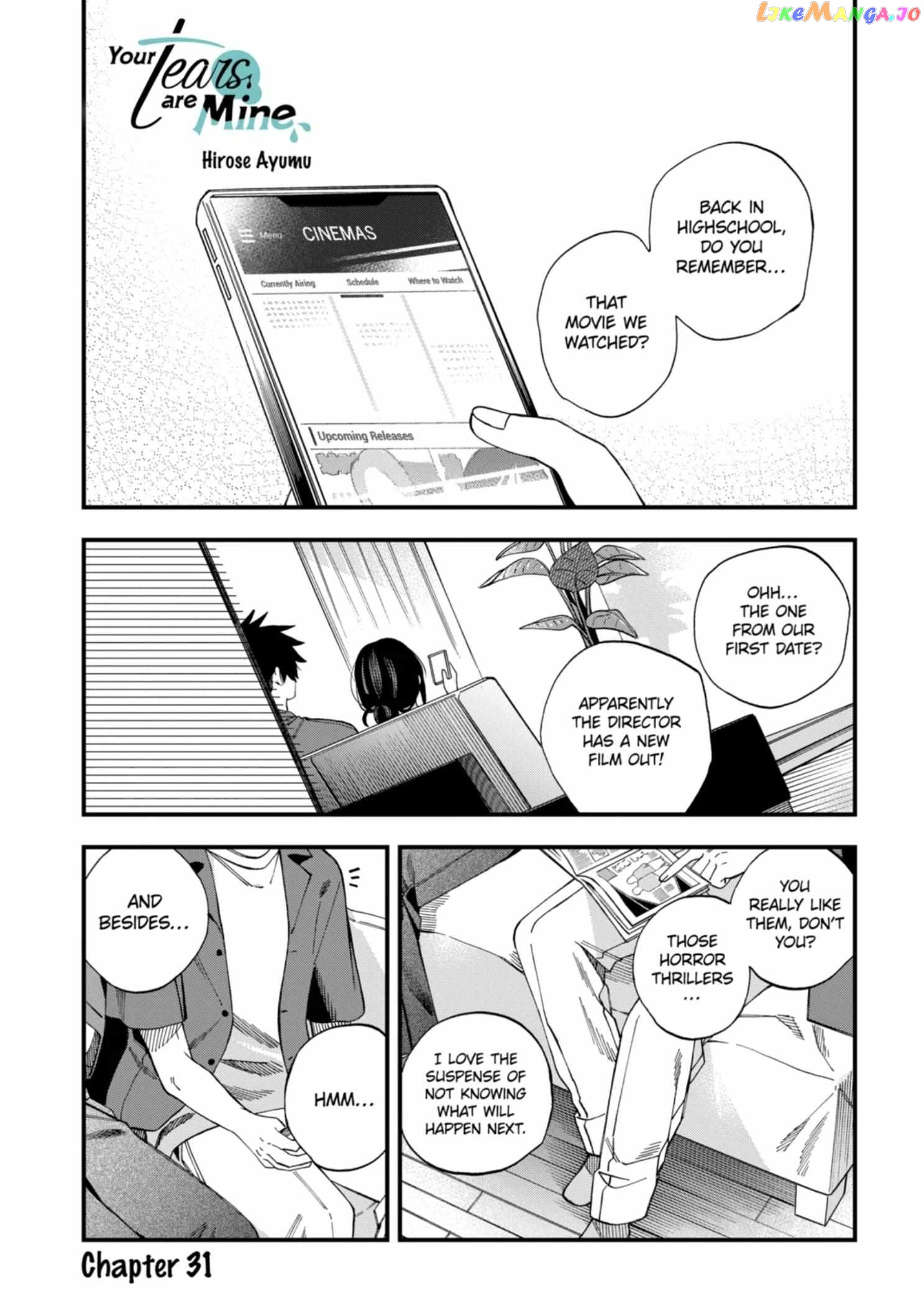 I Want To Drink Your Tears chapter 31 - page 1