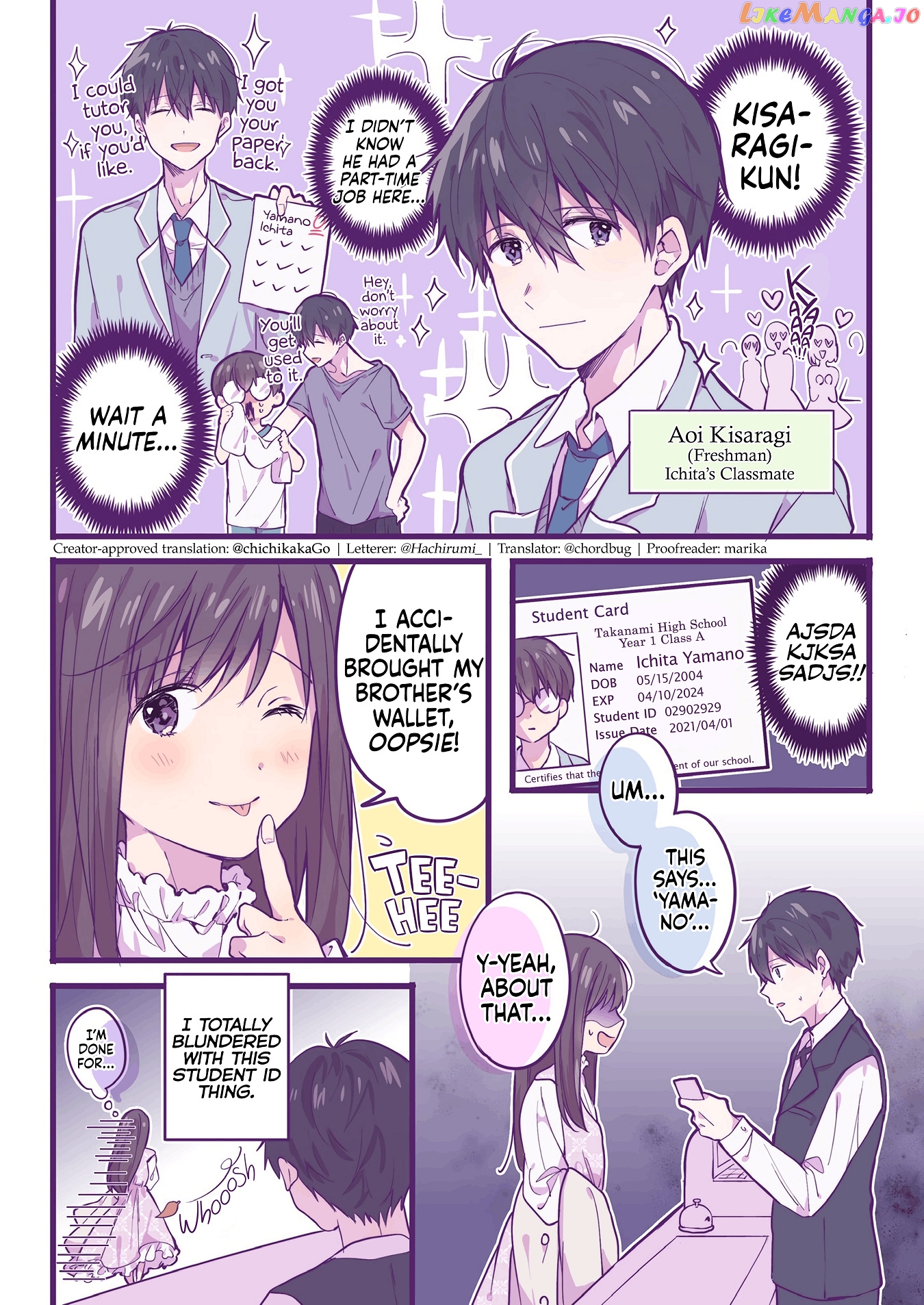A First-Year High School Boy Whose Hobby Is Cross-Dressing chapter 1 - page 4