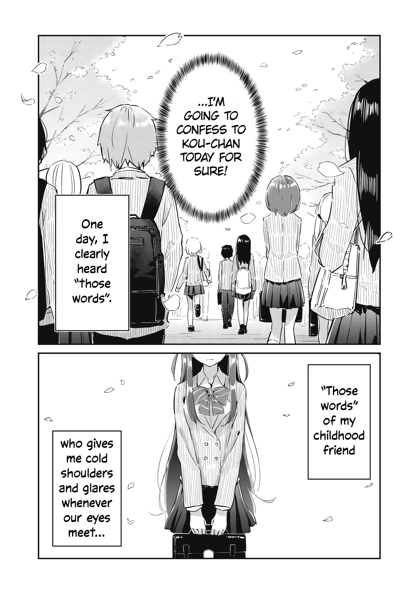 My Tsundere Childhood Friend Is Very Cute chapter 1 - page 1