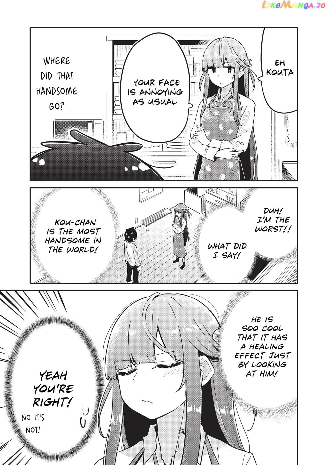 My Tsundere Childhood Friend Is Very Cute chapter 4 - page 6