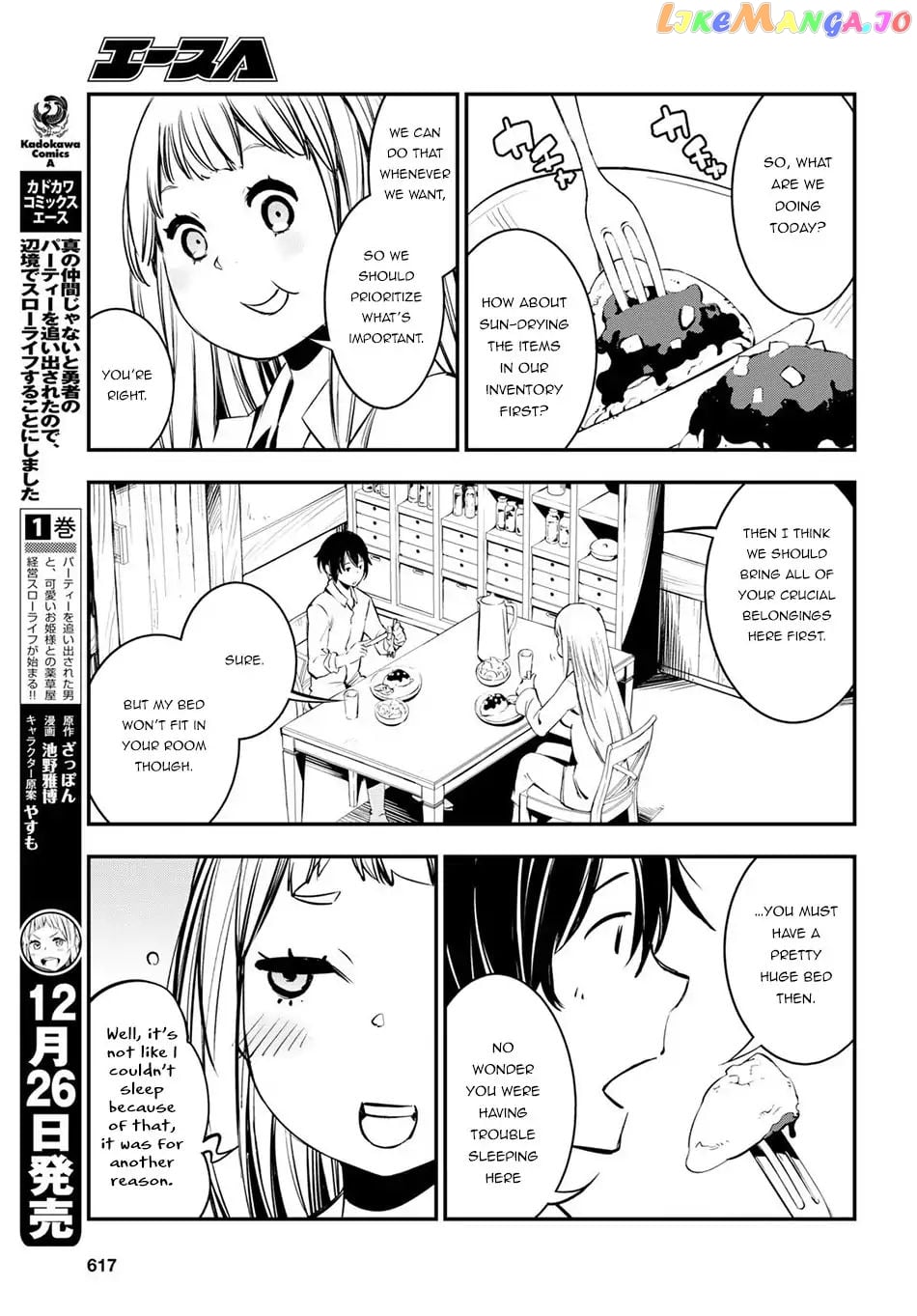 I Was Kicked out of the Hero’s Party Because I Wasn’t a True Companion so I Decided to Have a Slow Life at the Frontier chapter 6 - page 7