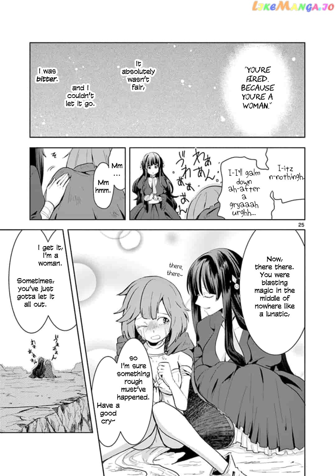 Onna dakara, to Party wo Tsuihou Sareta no de Densetsu no Majo to Saikyou Tag wo Kumimashita chapter 1 - page 25