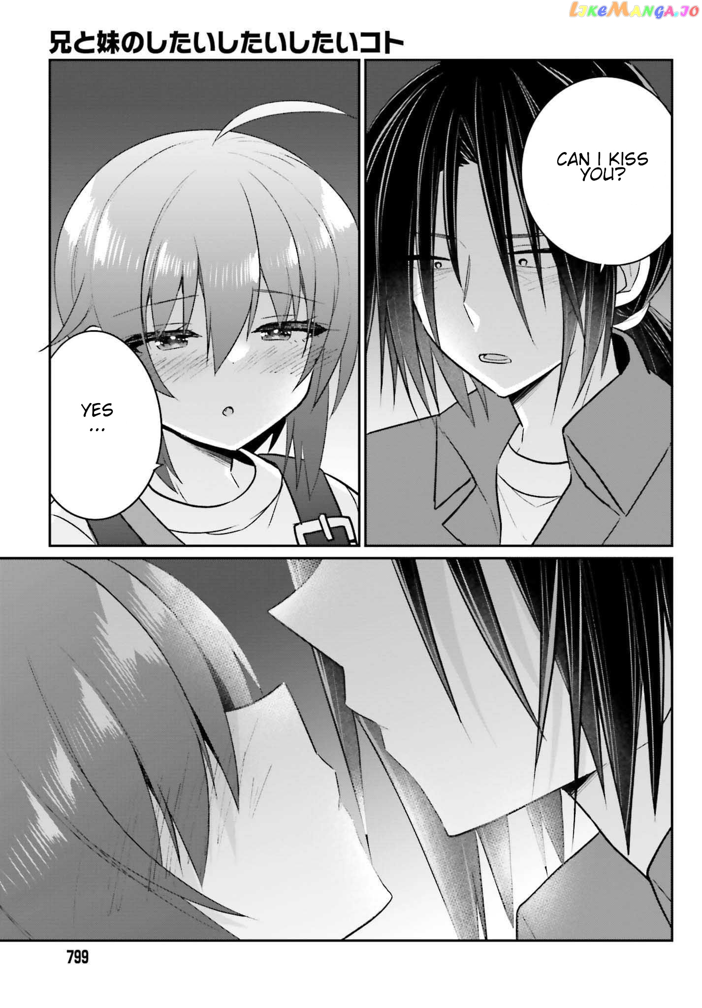Ani To Imouto No Shitai Shitai Shitai Koto chapter 13 - page 17