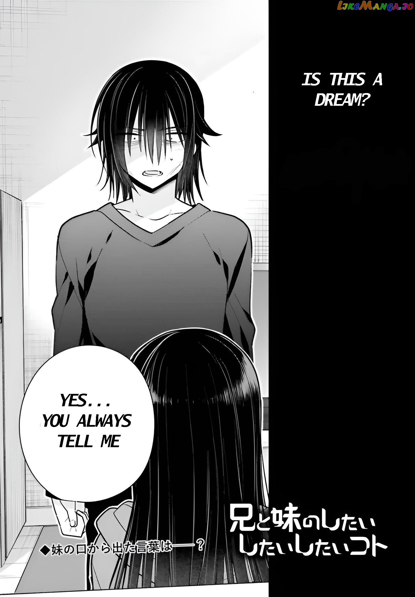 Ani To Imouto No Shitai Shitai Shitai Koto chapter 6 - page 1