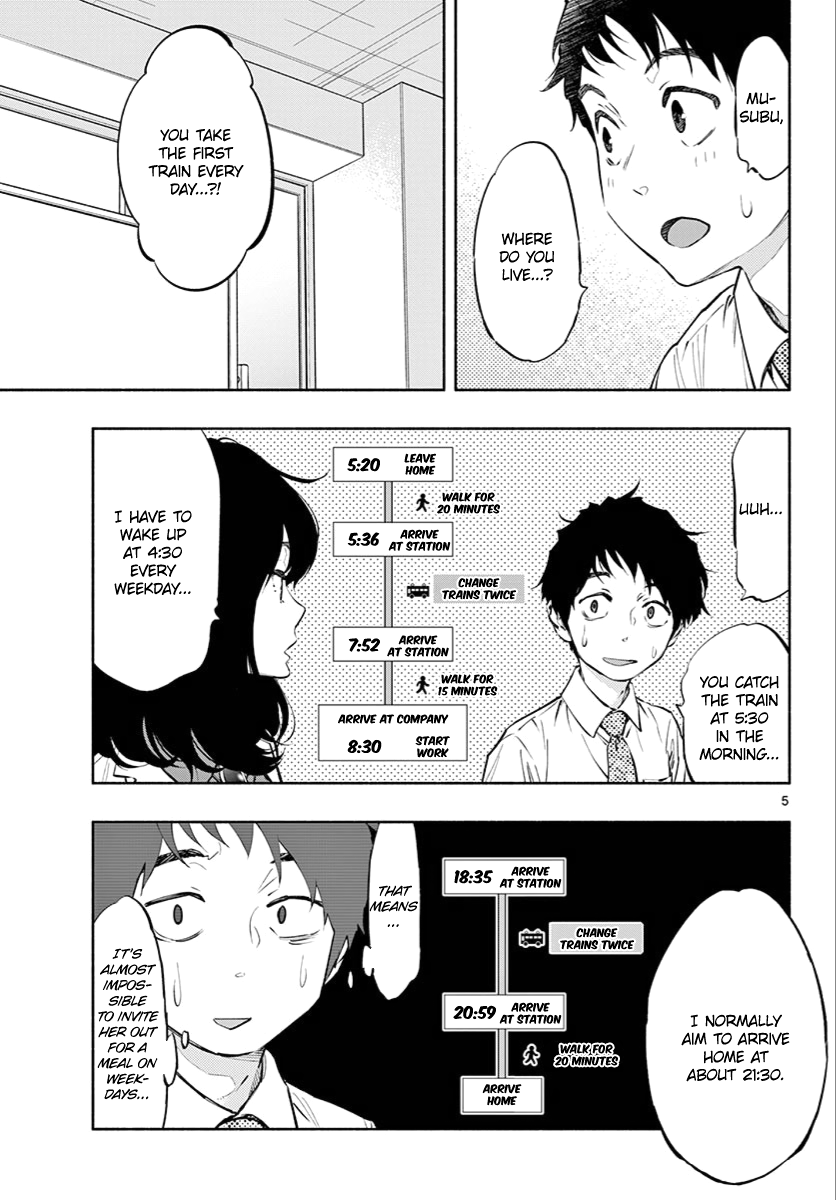 Musubu, The Girl Working There chapter 7 - page 5