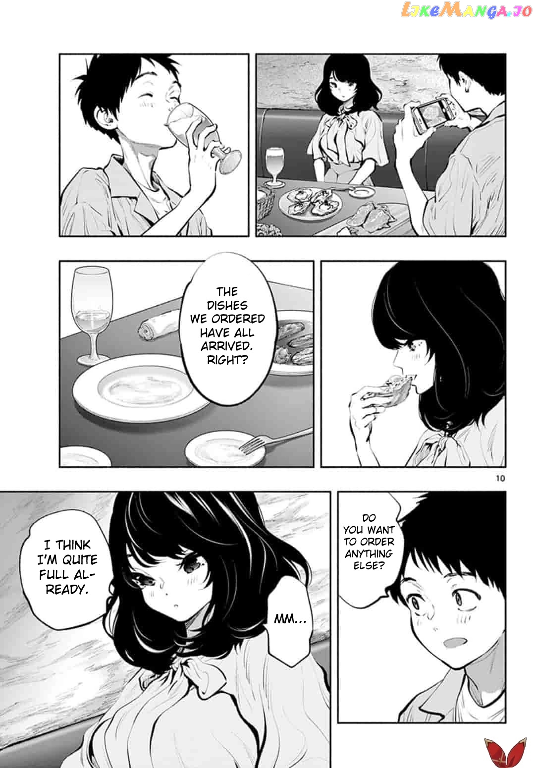 Musubu, The Girl Working There chapter 40 - page 9