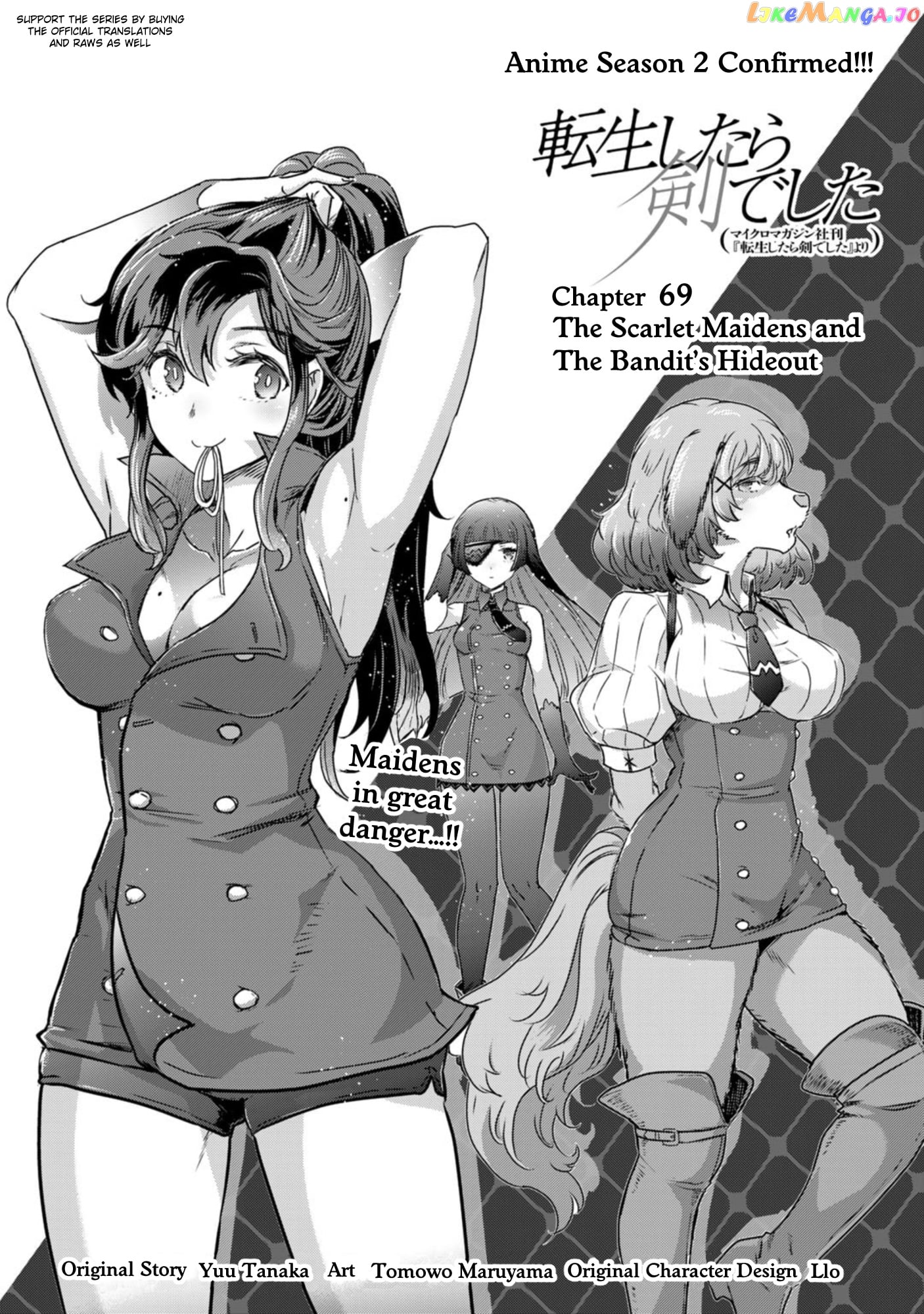Tensei Shitara Ken deshita chapter 69 - page 1