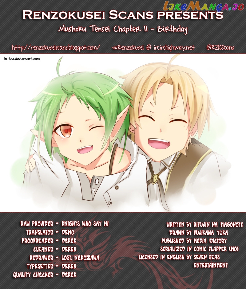 Mushoku Tensei – Isekai Ittara Honki Dasu chapter 11 - page 1