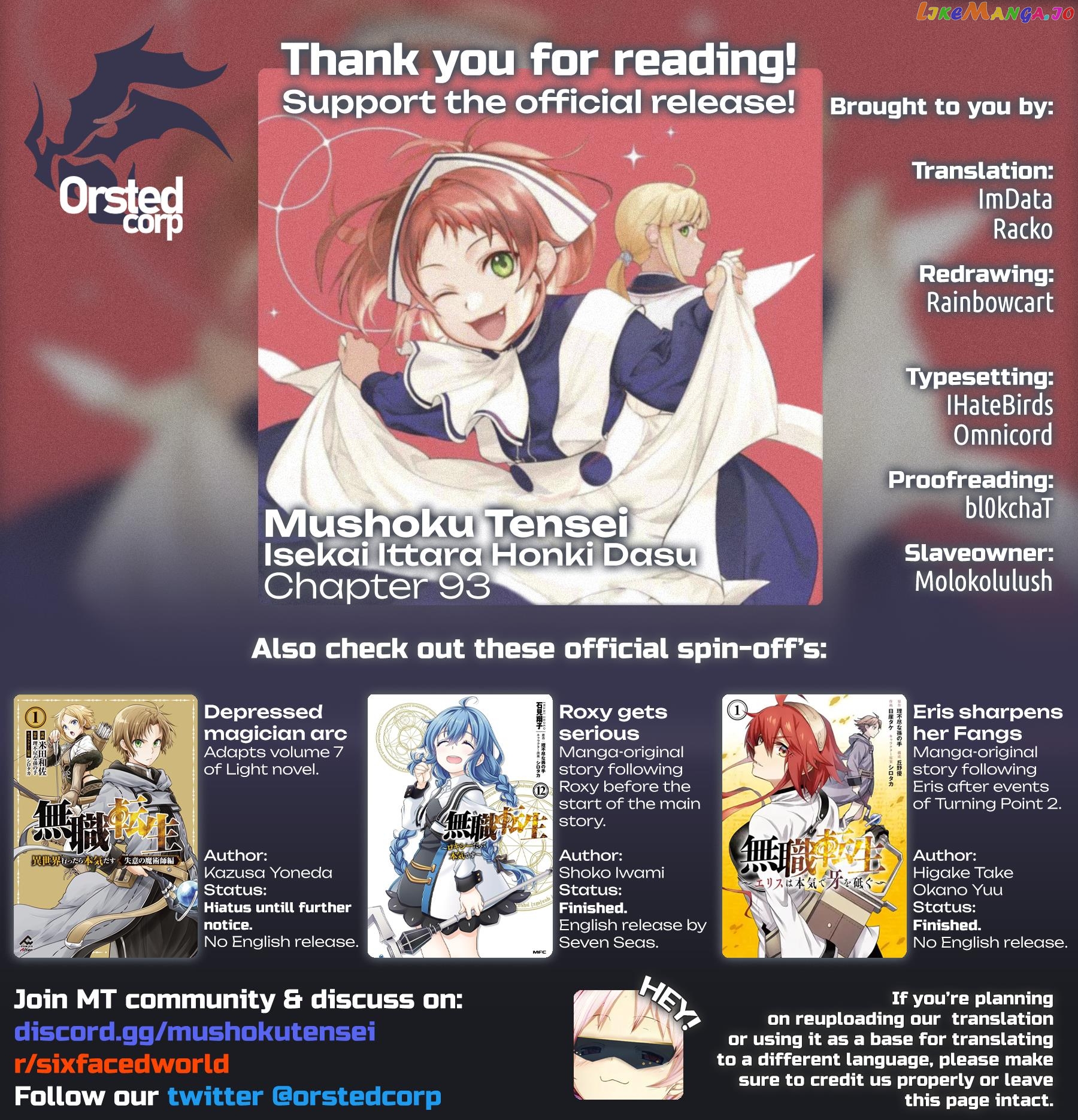 Mushoku Tensei – Isekai Ittara Honki Dasu chapter 93 - page 23