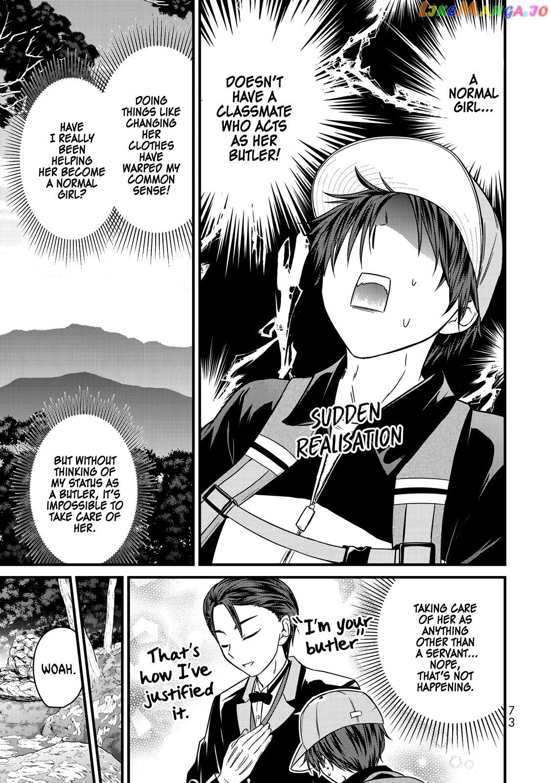 Ojousama No Shimobe chapter 58 - page 8