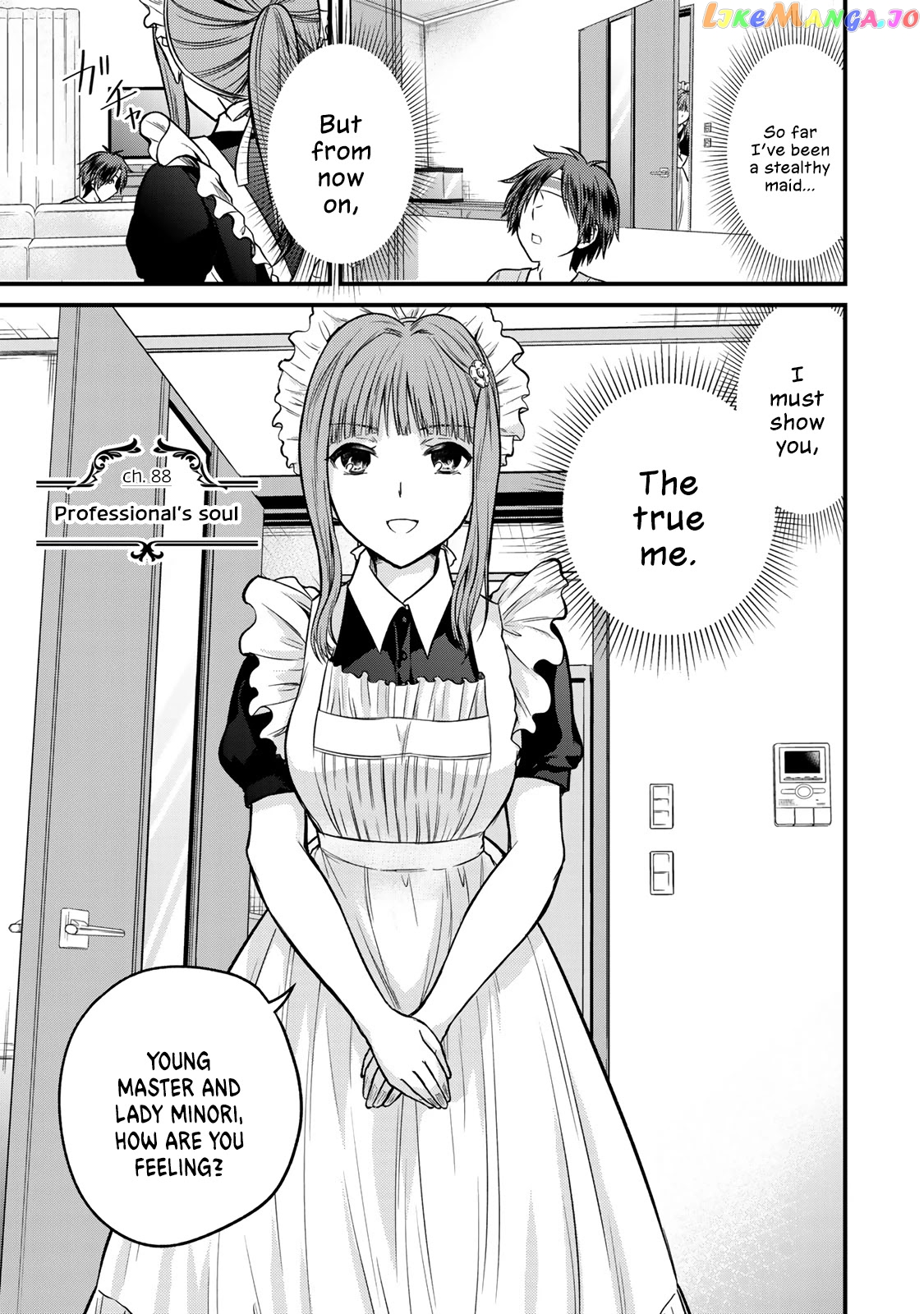 Ojousama No Shimobe chapter 88 - page 1