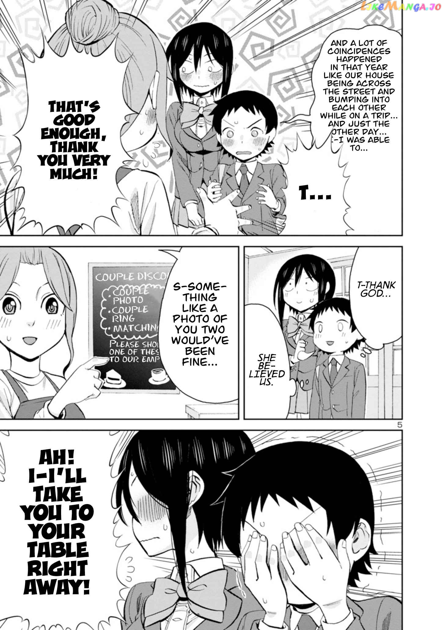 Hitomi-Chan Is Shy With Strangers chapter 87 - page 5