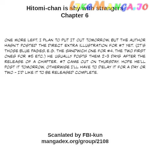 Hitomi-Chan Is Shy With Strangers chapter 6 - page 15