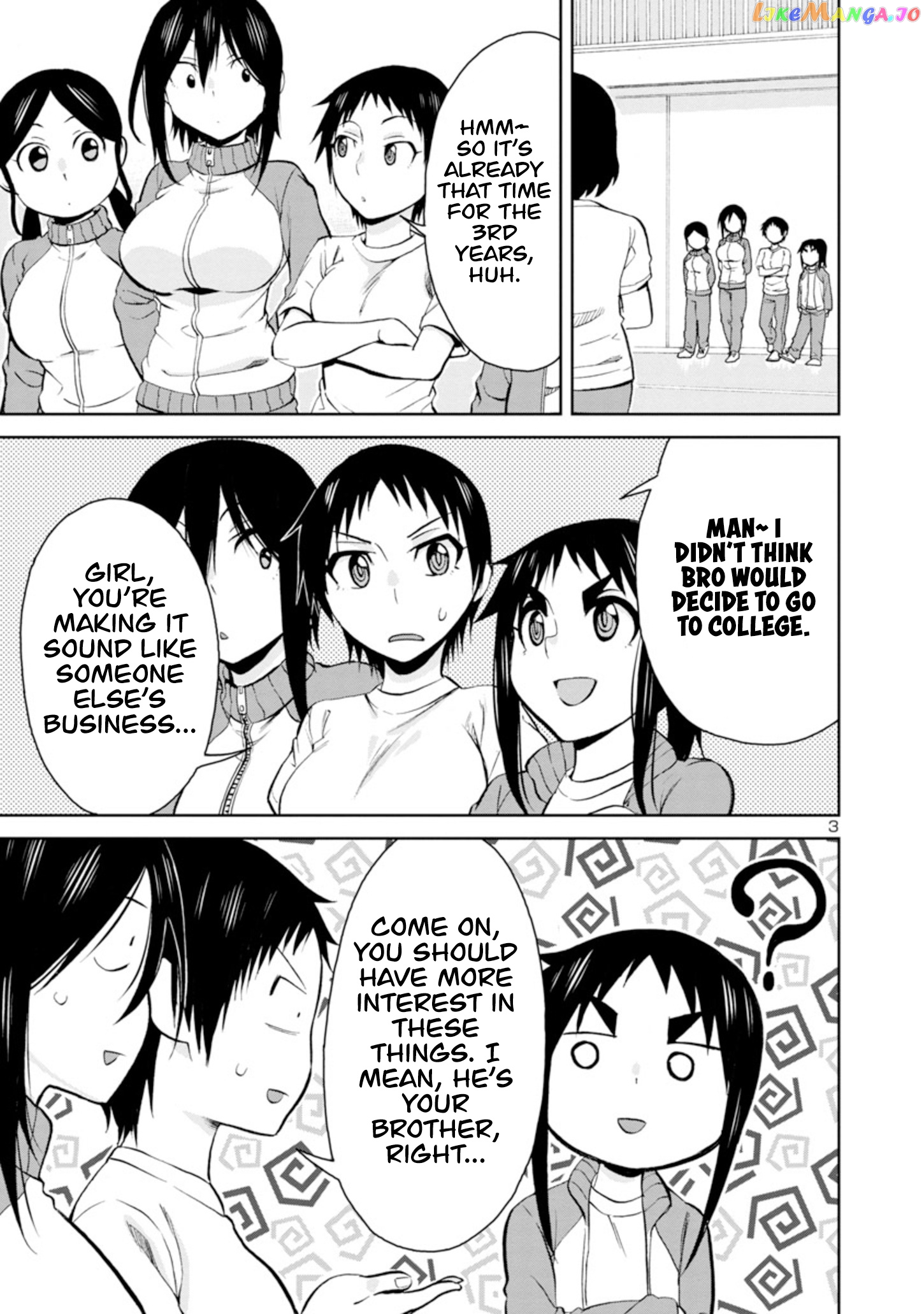 Hitomi-Chan Is Shy With Strangers chapter 92 - page 3