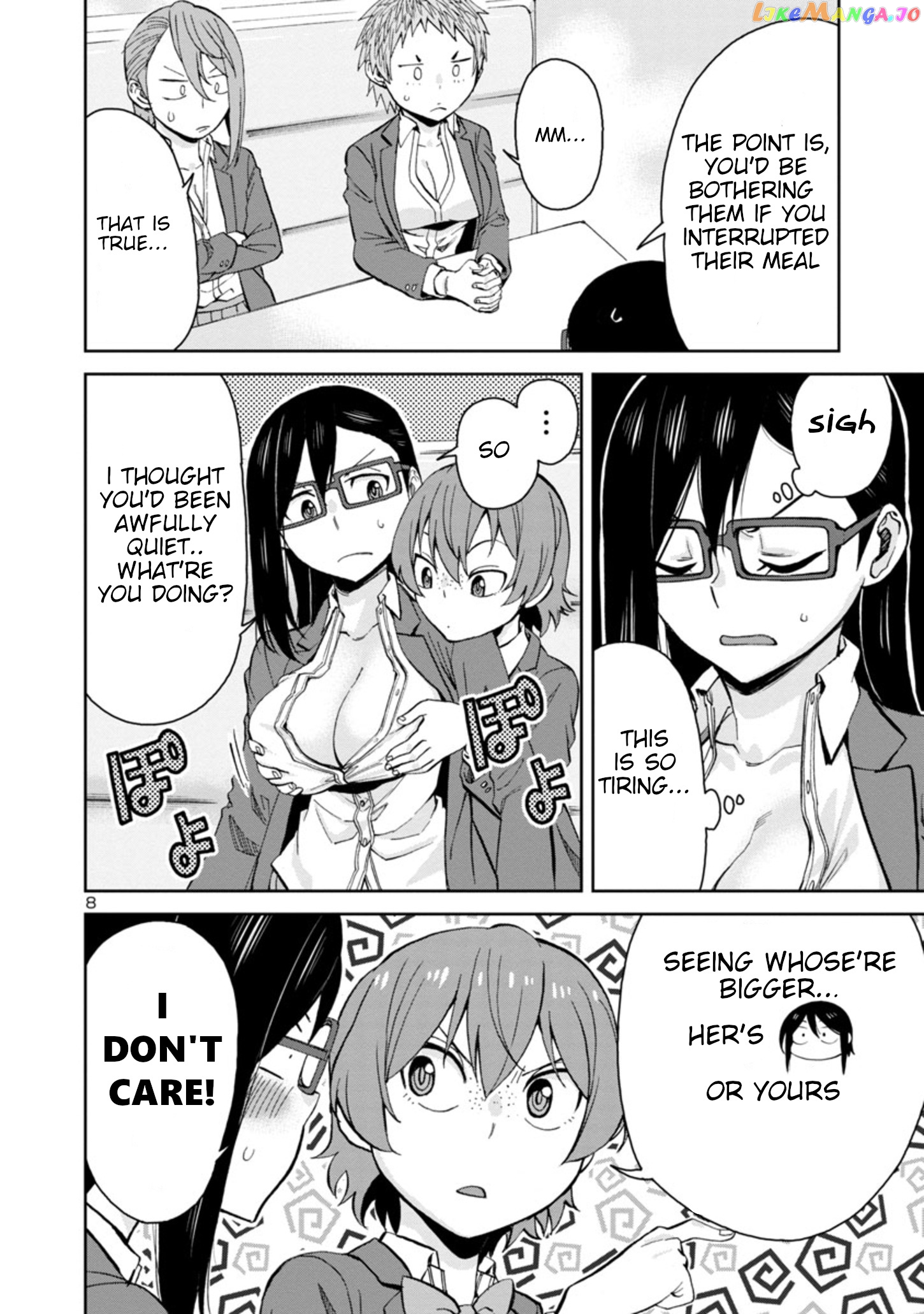 Hitomi-Chan Is Shy With Strangers chapter 83 - page 8