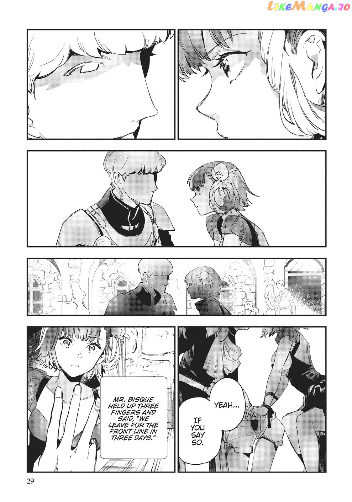 Jk Haru Wa Isekai De Shoufu Ni Natta chapter 21 - page 30