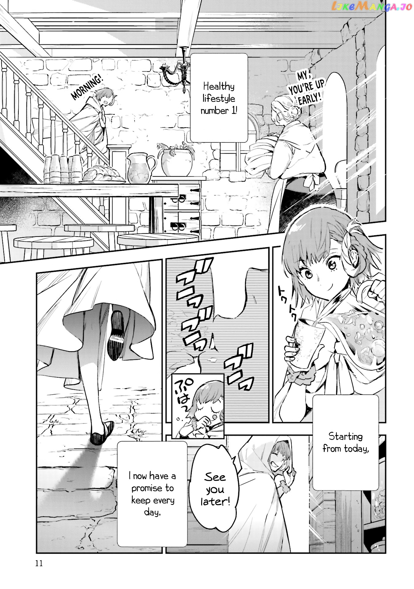 Jk Haru Wa Isekai De Shoufu Ni Natta chapter 9 - page 10