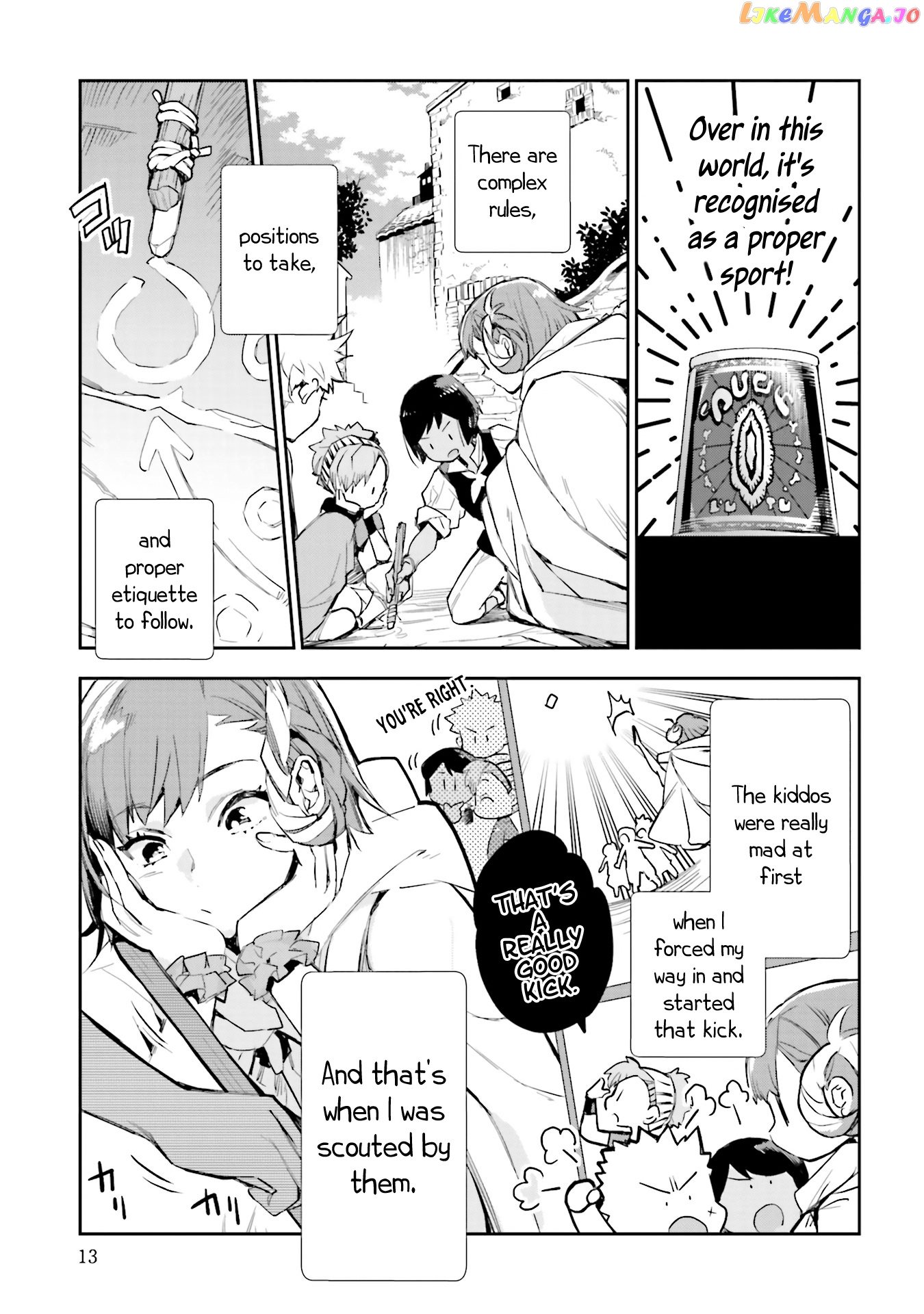 Jk Haru Wa Isekai De Shoufu Ni Natta chapter 9 - page 12
