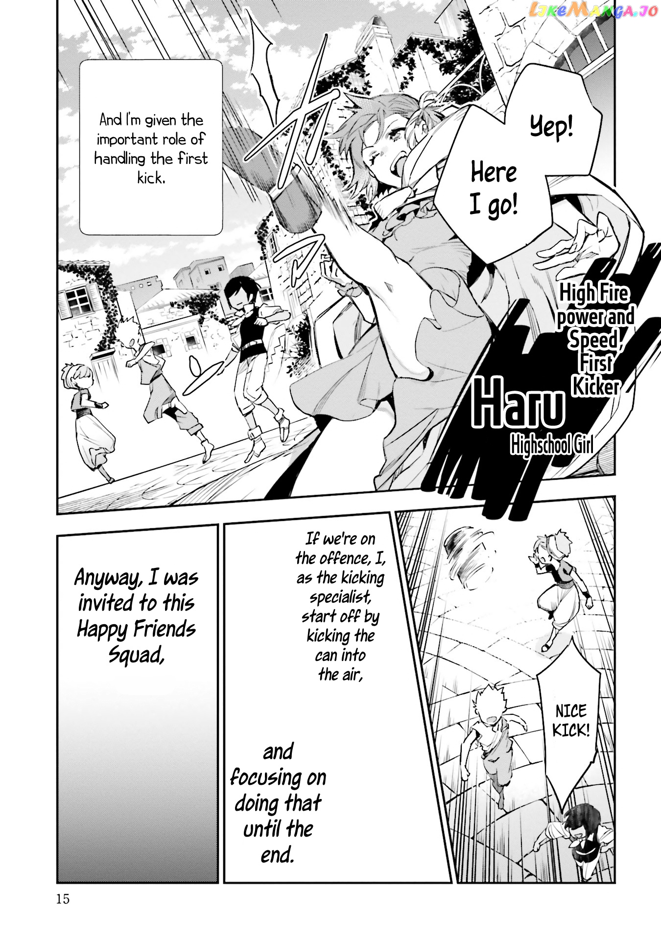 Jk Haru Wa Isekai De Shoufu Ni Natta chapter 9 - page 14