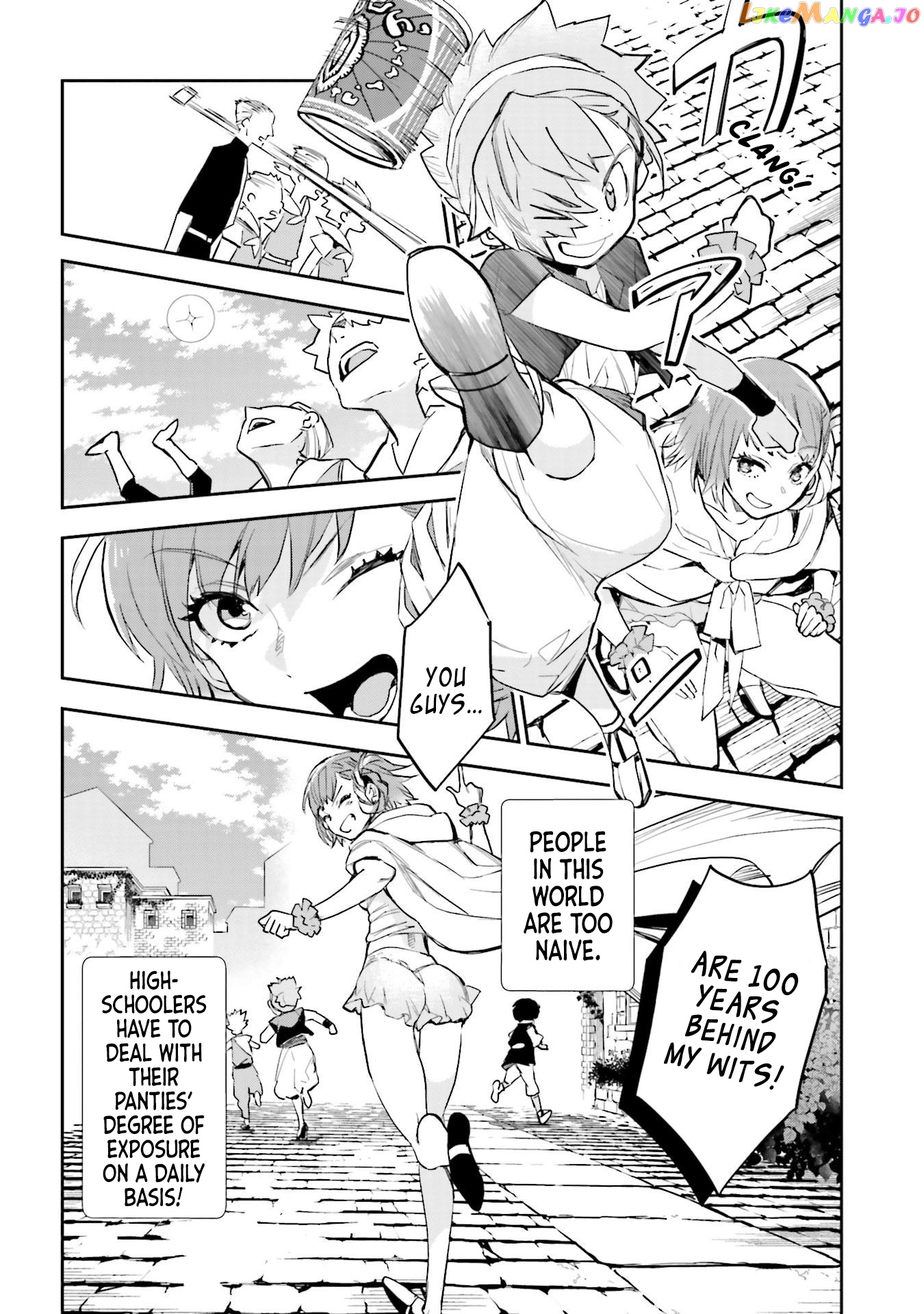 Jk Haru Wa Isekai De Shoufu Ni Natta chapter 10 - page 8