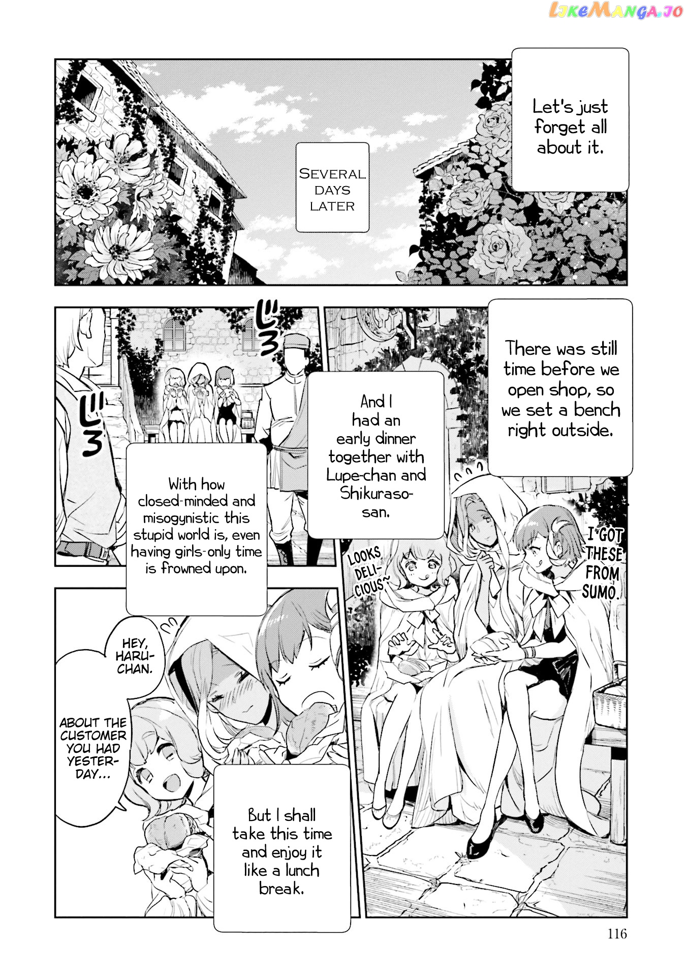 Jk Haru Wa Isekai De Shoufu Ni Natta chapter 3 - page 33