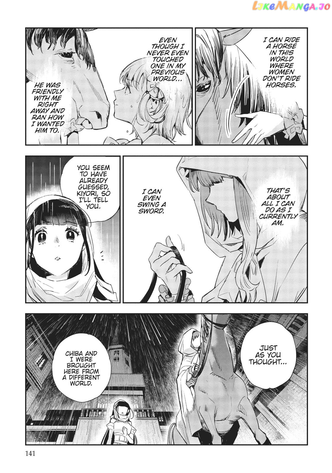 Jk Haru Wa Isekai De Shoufu Ni Natta chapter 25 - page 32