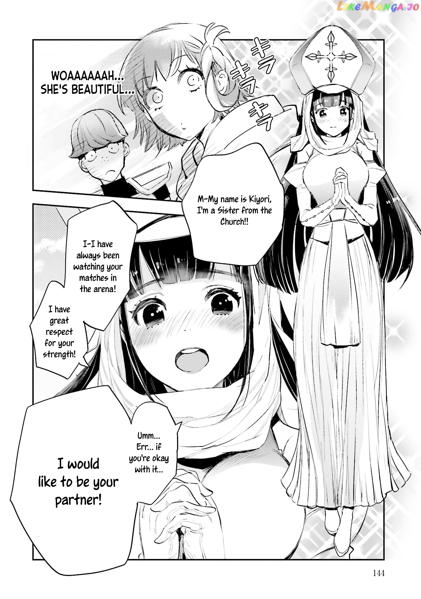 Jk Haru Wa Isekai De Shoufu Ni Natta chapter 4 - page 14