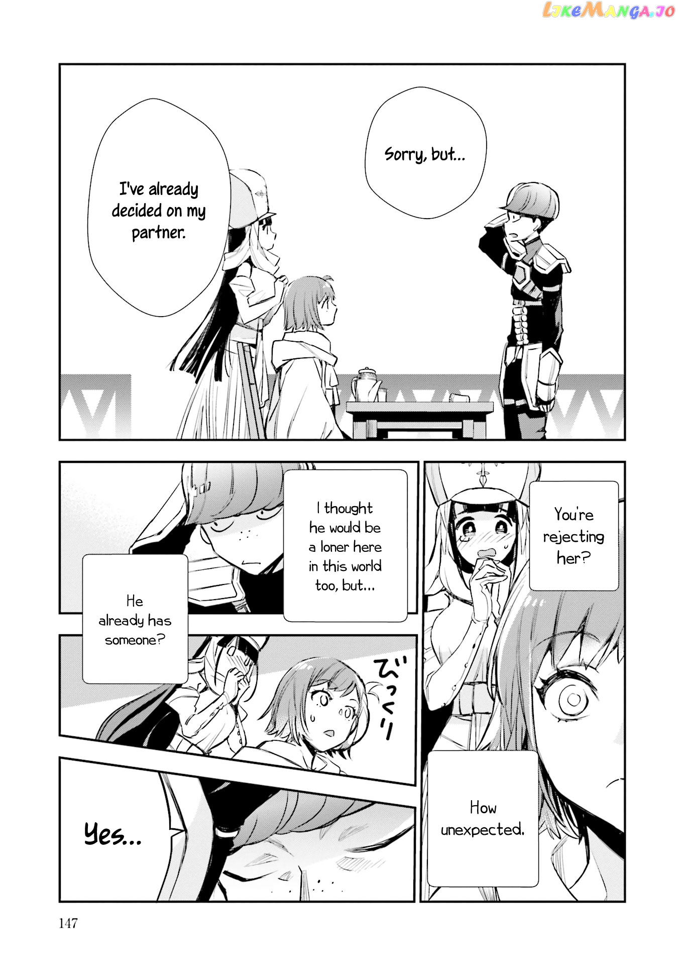 Jk Haru Wa Isekai De Shoufu Ni Natta chapter 4 - page 17