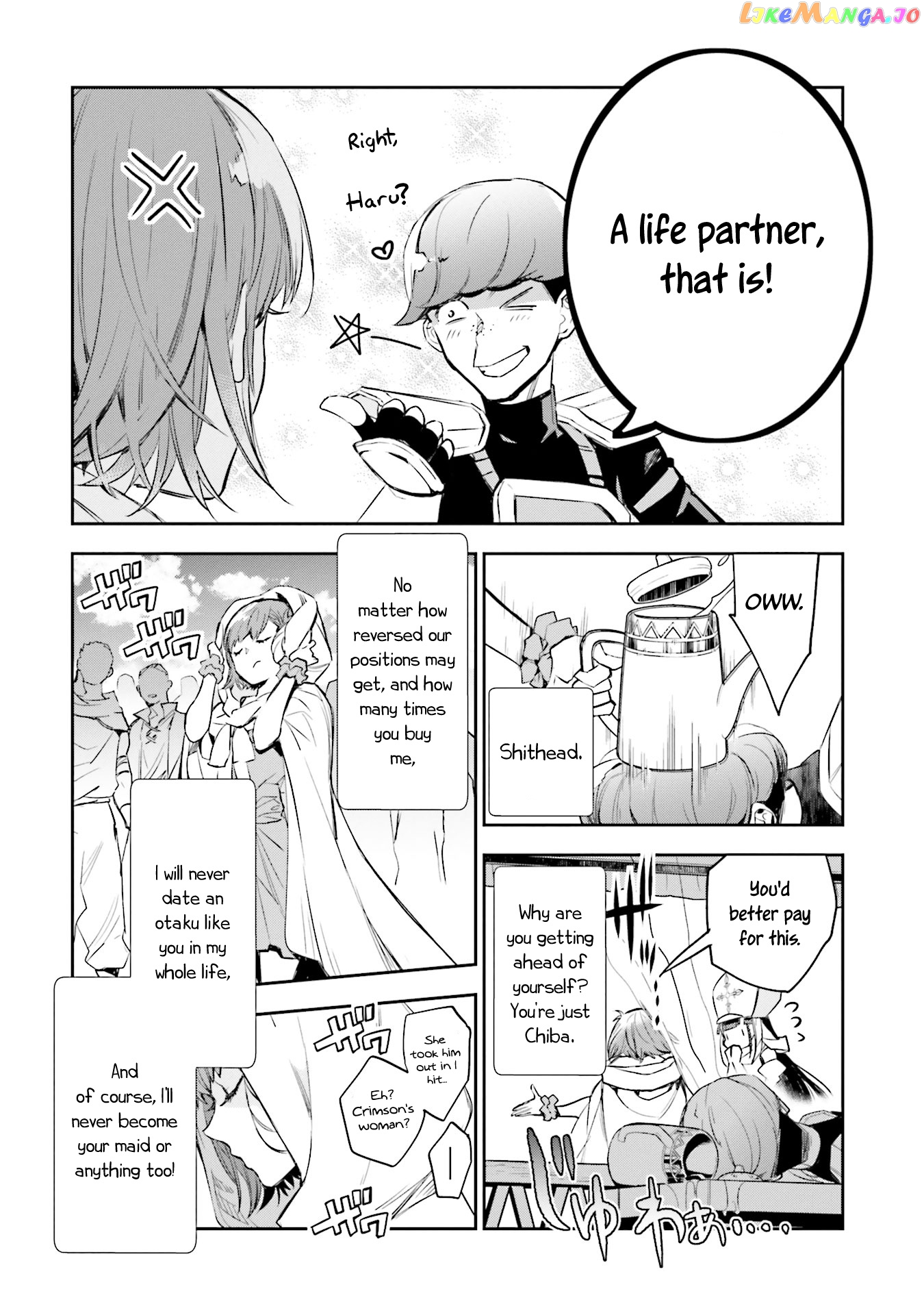 Jk Haru Wa Isekai De Shoufu Ni Natta chapter 4 - page 18