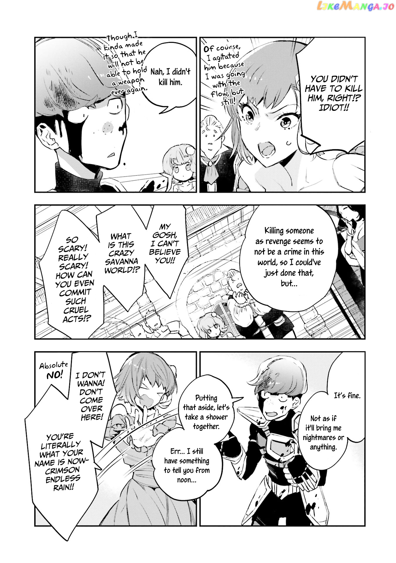 Jk Haru Wa Isekai De Shoufu Ni Natta chapter 4 - page 39
