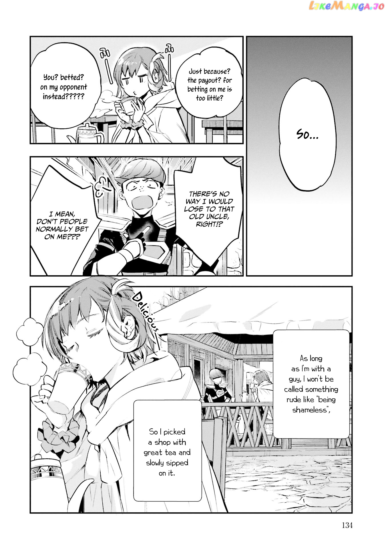 Jk Haru Wa Isekai De Shoufu Ni Natta chapter 4 - page 4
