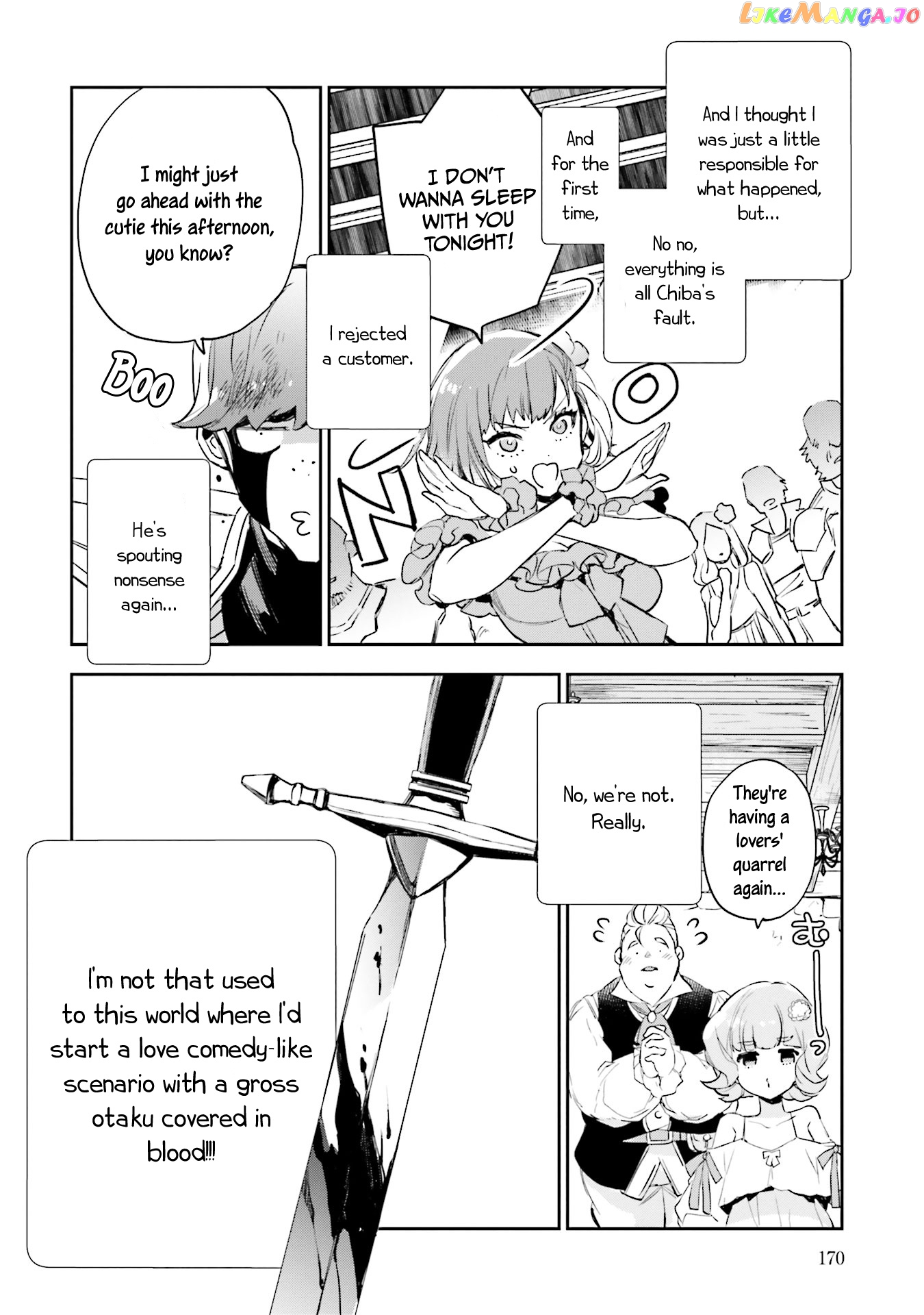 Jk Haru Wa Isekai De Shoufu Ni Natta chapter 4 - page 40