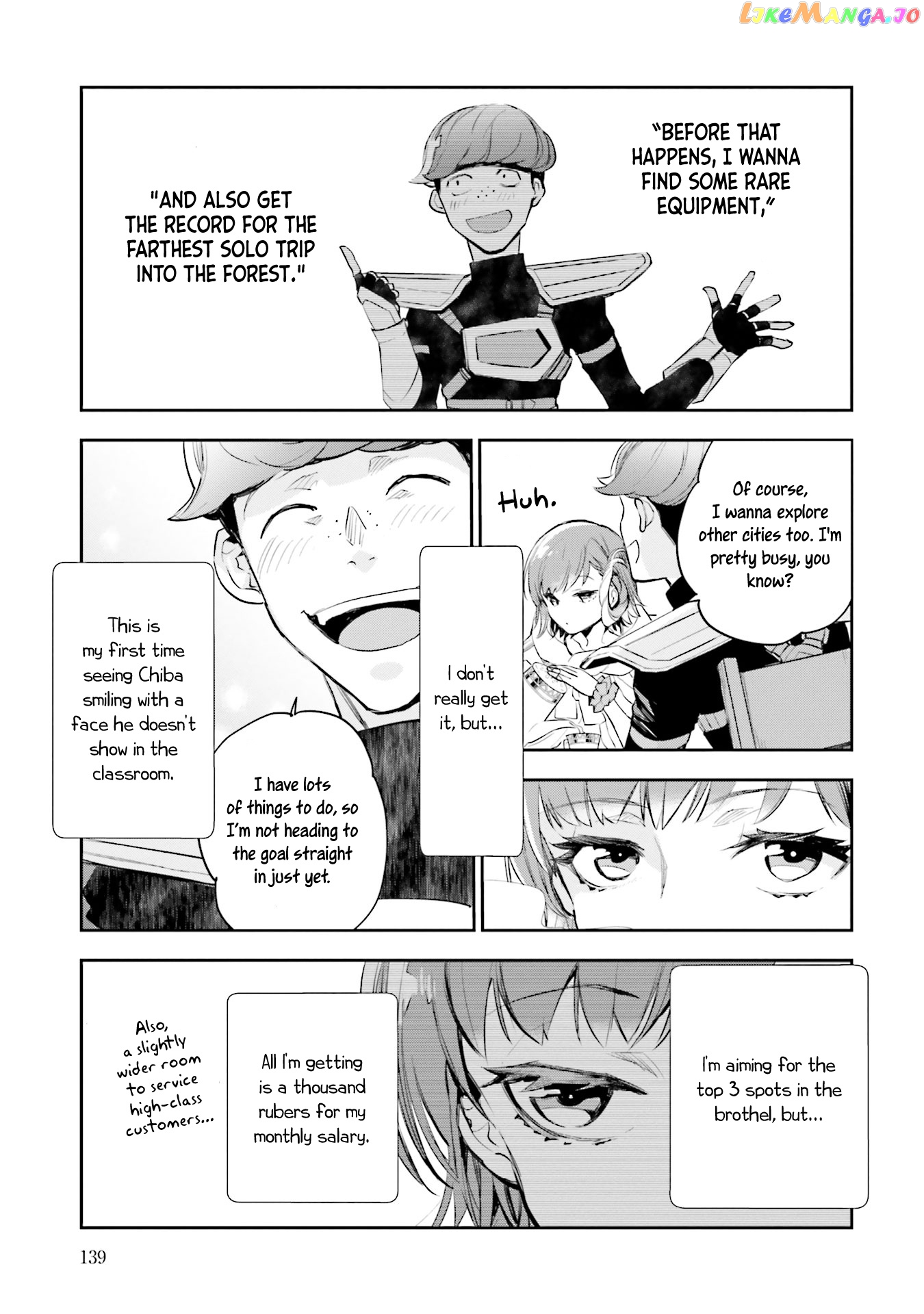 Jk Haru Wa Isekai De Shoufu Ni Natta chapter 4 - page 9