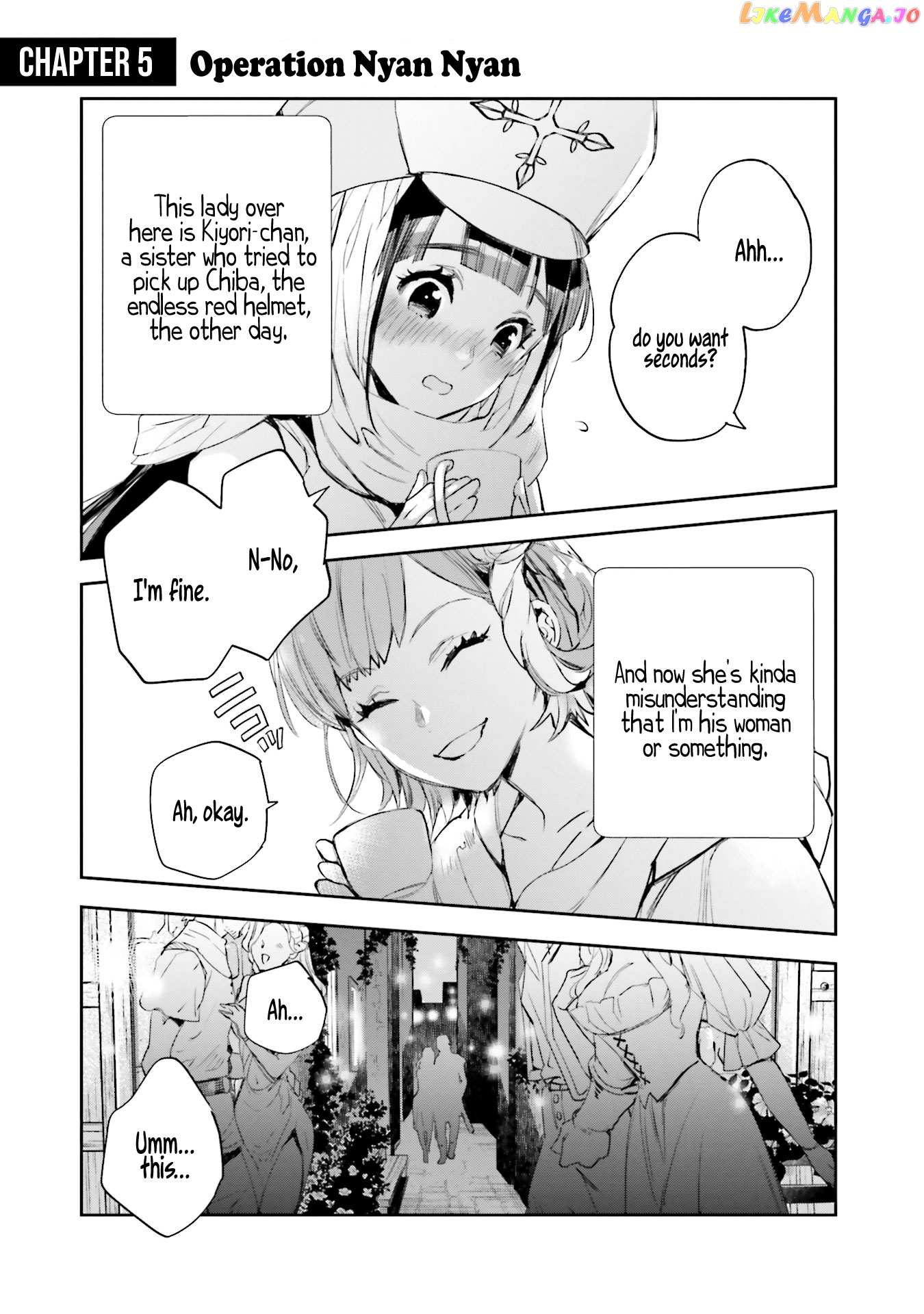 Jk Haru Wa Isekai De Shoufu Ni Natta chapter 5 - page 1