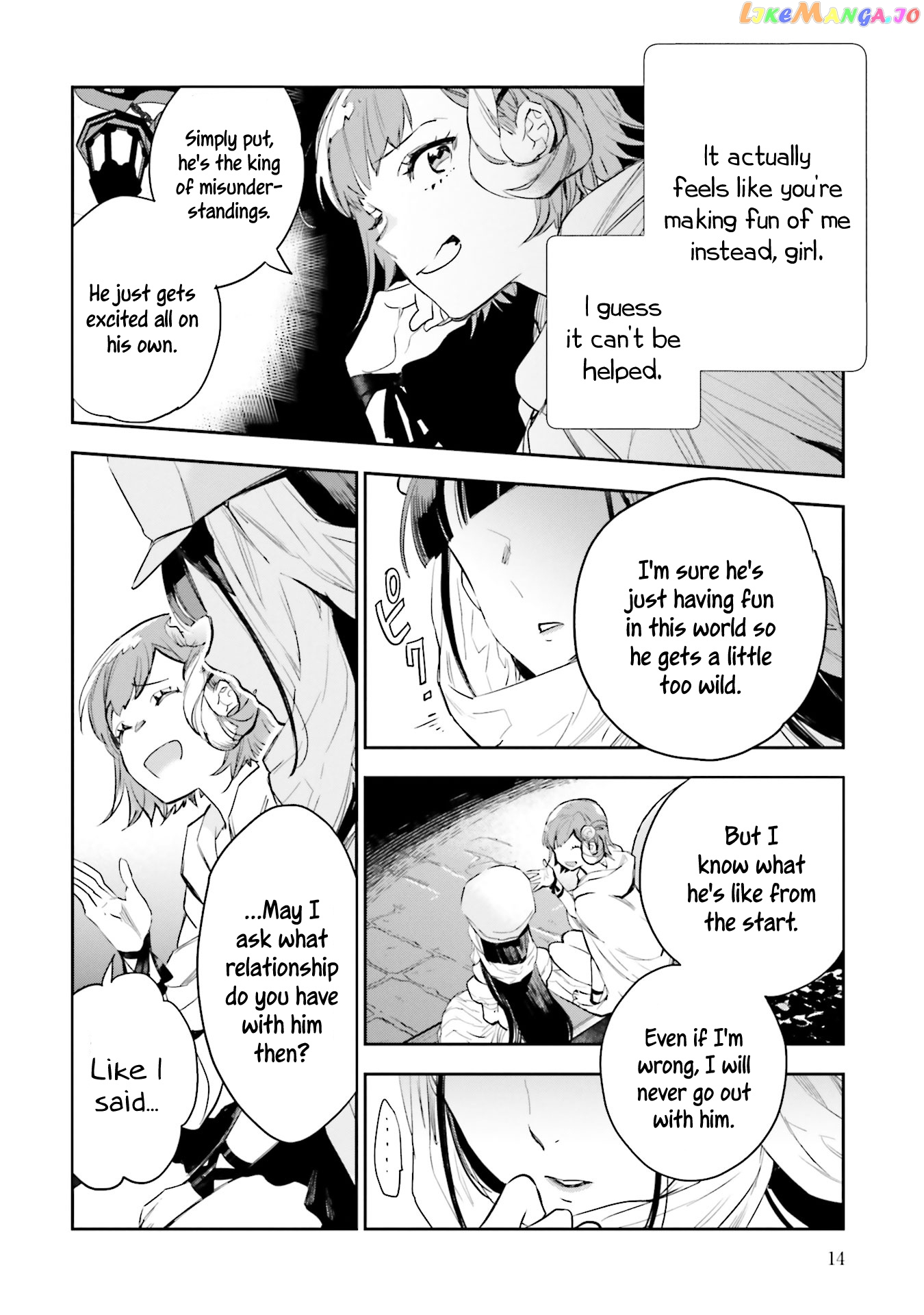 Jk Haru Wa Isekai De Shoufu Ni Natta chapter 5 - page 12
