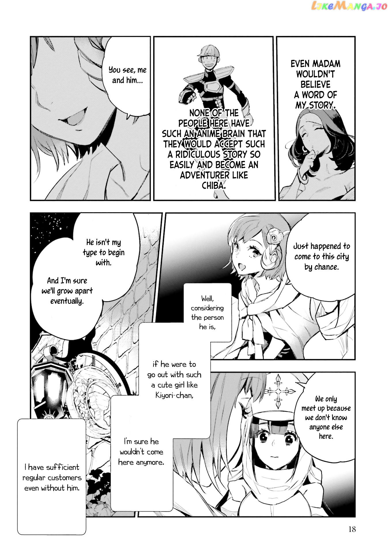 Jk Haru Wa Isekai De Shoufu Ni Natta chapter 5 - page 16