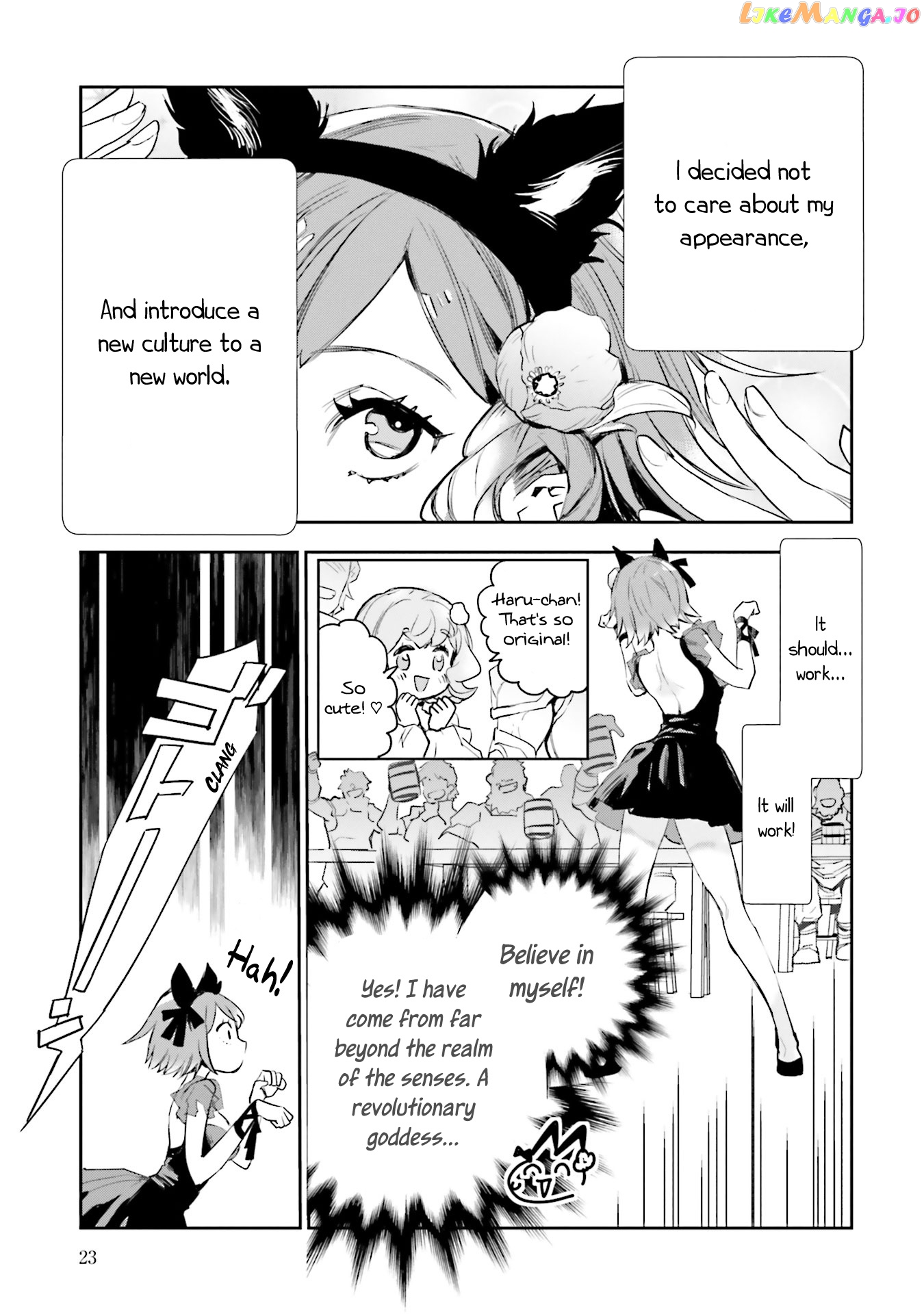 Jk Haru Wa Isekai De Shoufu Ni Natta chapter 5 - page 21