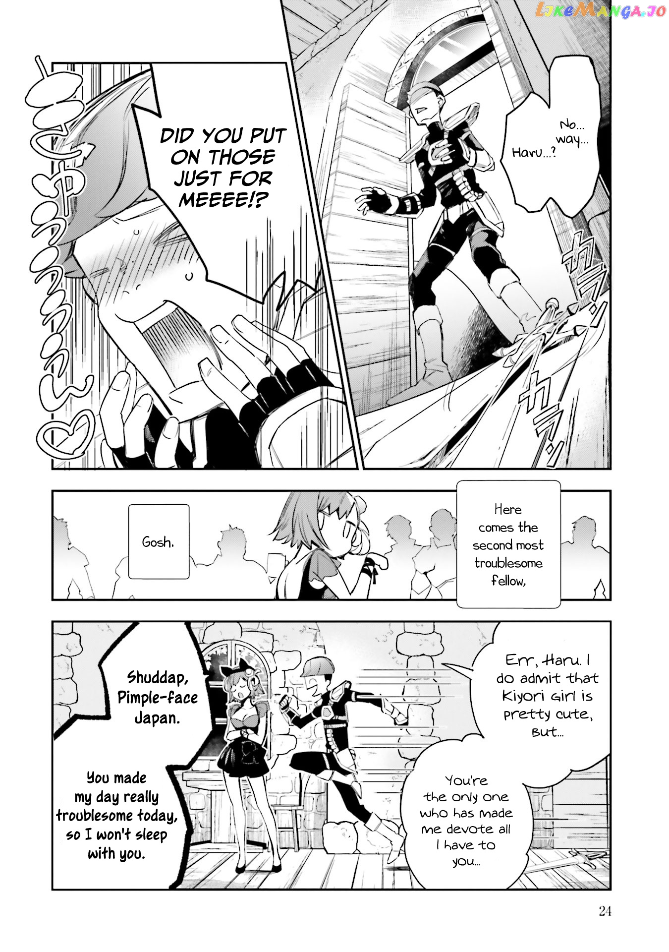 Jk Haru Wa Isekai De Shoufu Ni Natta chapter 5 - page 22