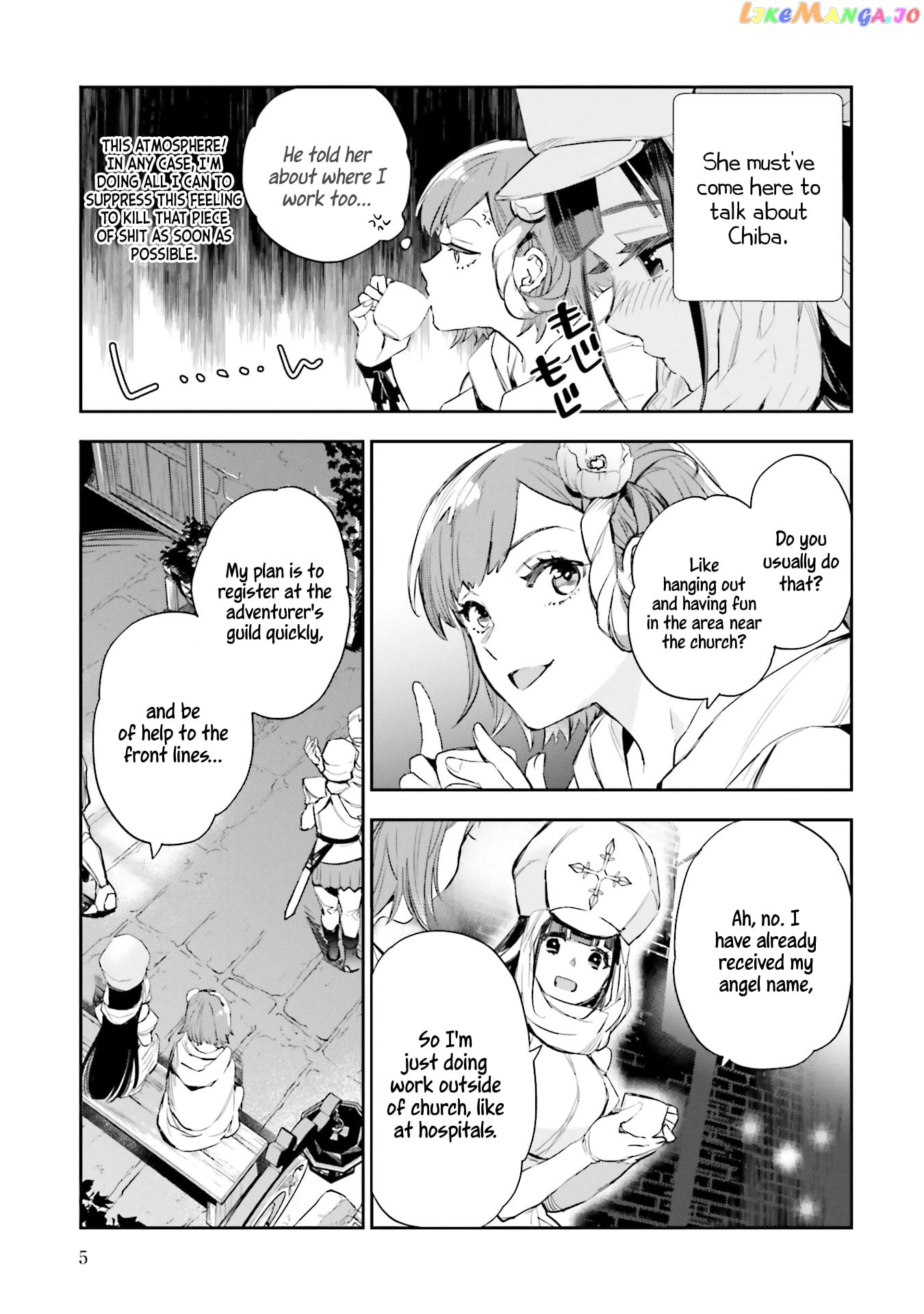 Jk Haru Wa Isekai De Shoufu Ni Natta chapter 5 - page 3
