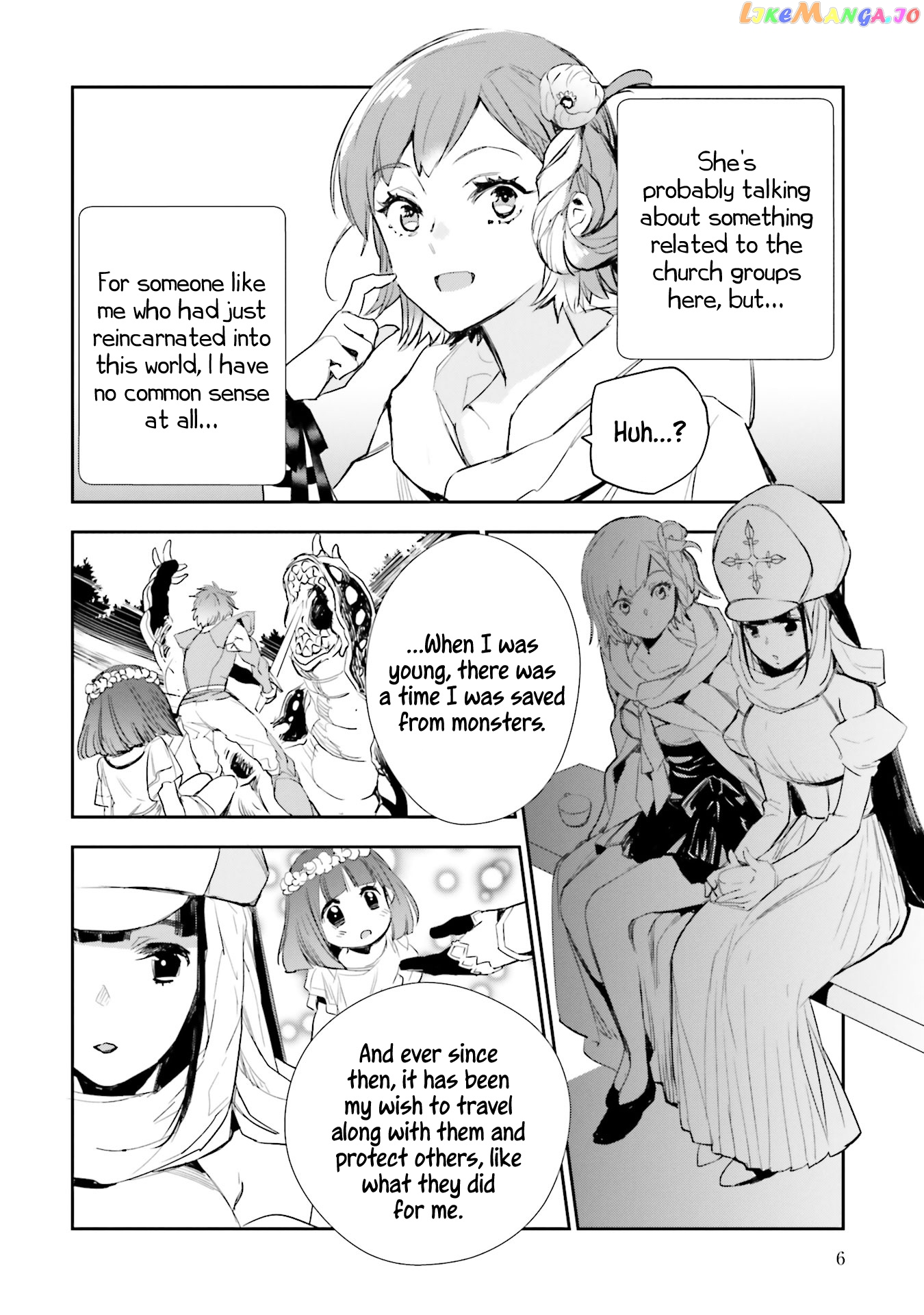 Jk Haru Wa Isekai De Shoufu Ni Natta chapter 5 - page 4