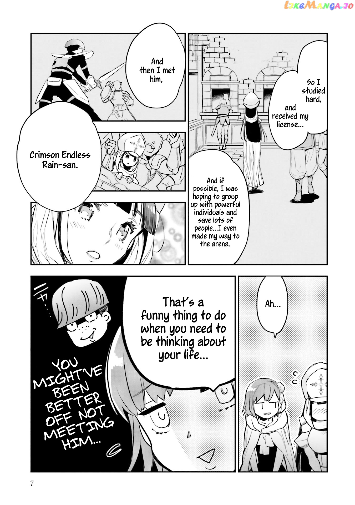 Jk Haru Wa Isekai De Shoufu Ni Natta chapter 5 - page 5
