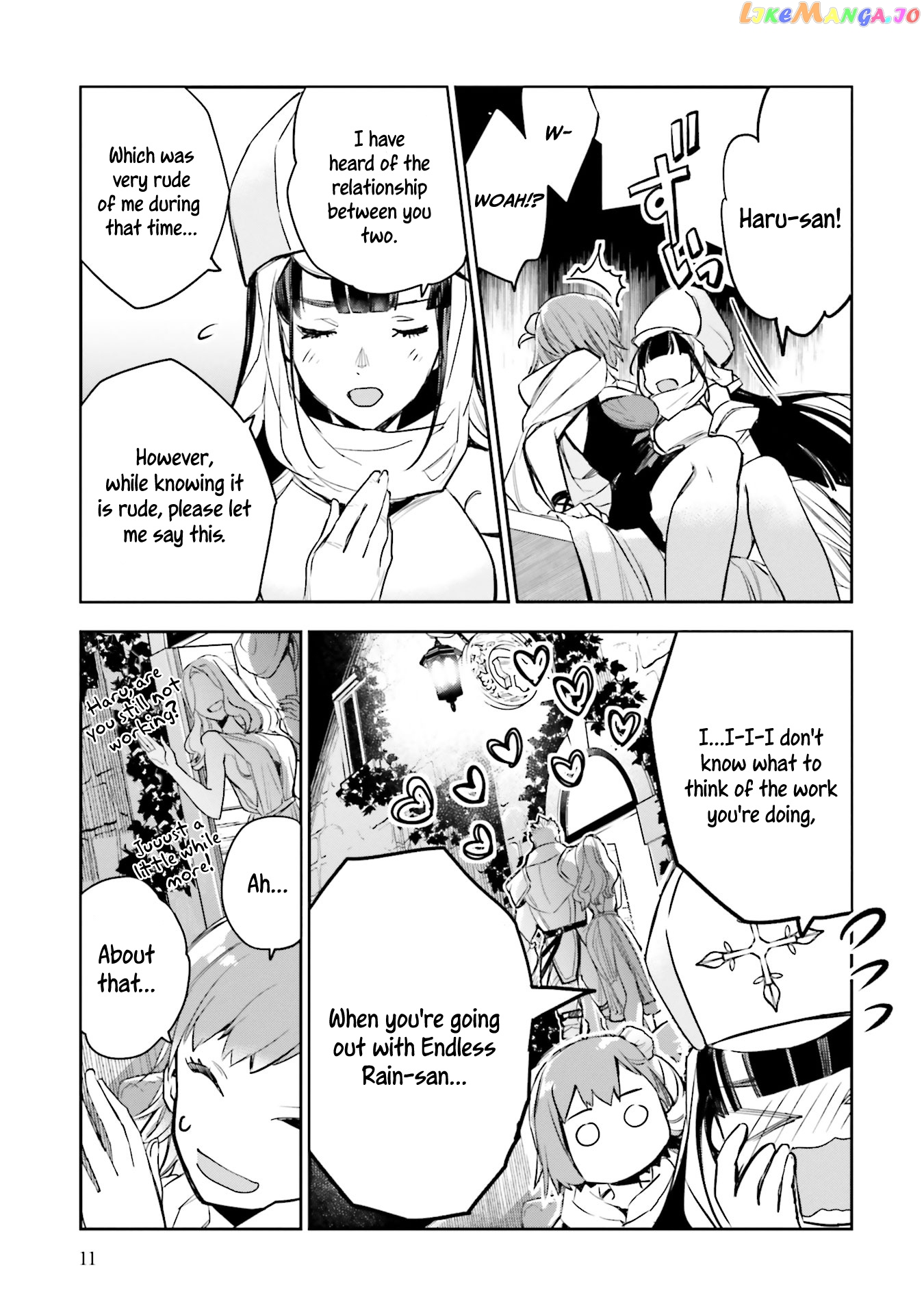 Jk Haru Wa Isekai De Shoufu Ni Natta chapter 5 - page 9