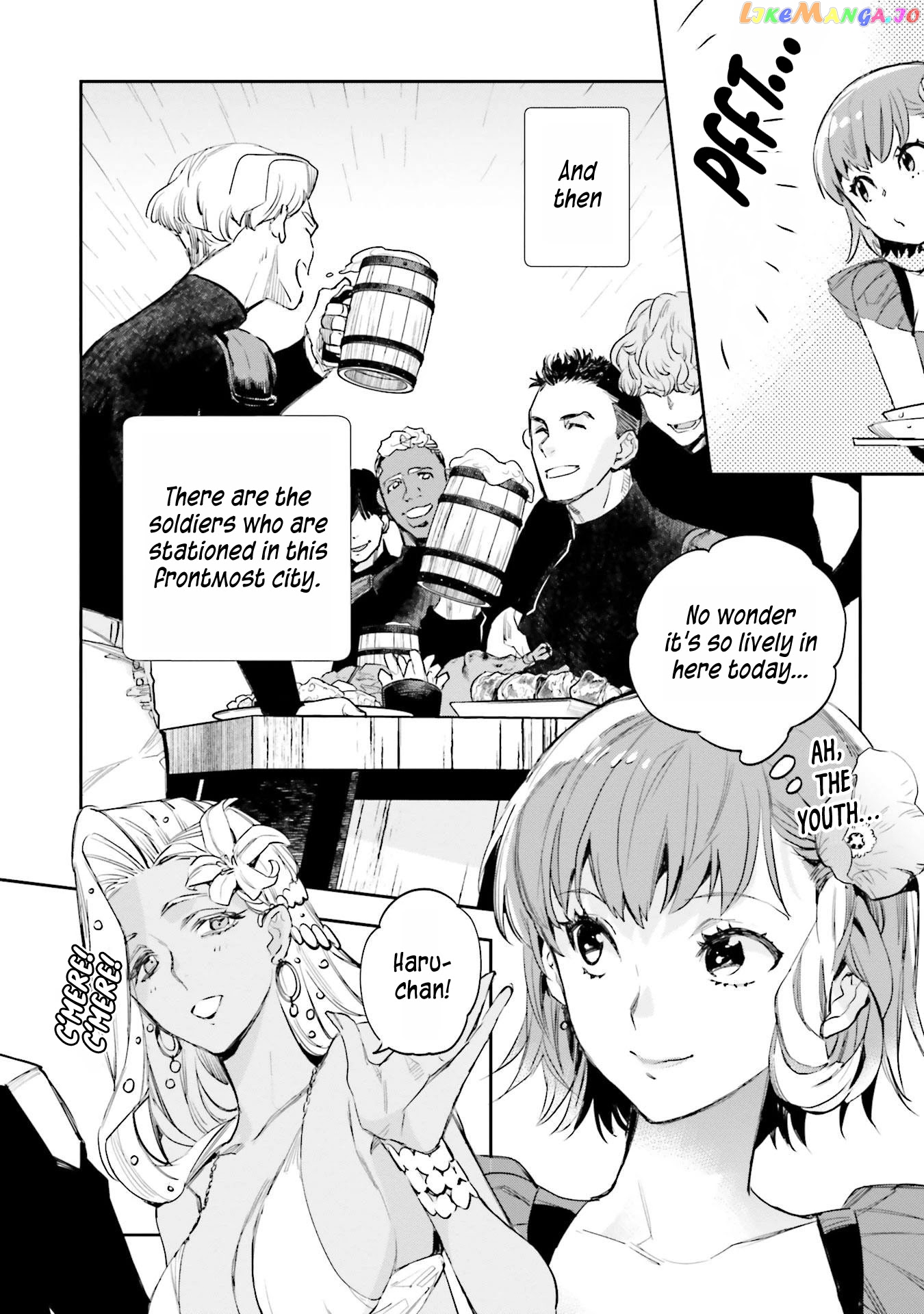 Jk Haru Wa Isekai De Shoufu Ni Natta chapter 13 - page 3