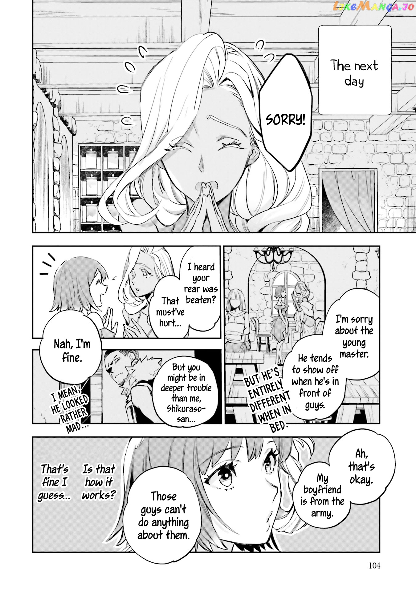 Jk Haru Wa Isekai De Shoufu Ni Natta chapter 6 - page 58