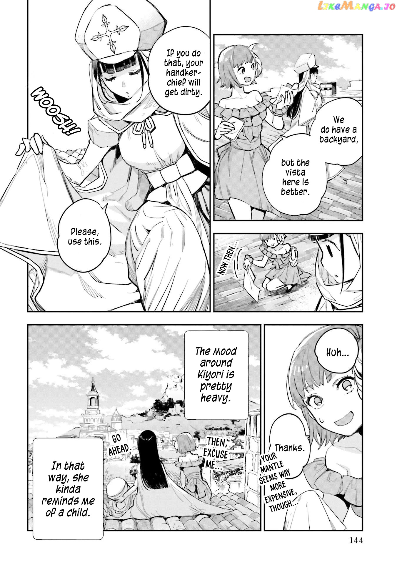 Jk Haru Wa Isekai De Shoufu Ni Natta chapter 14 - page 4