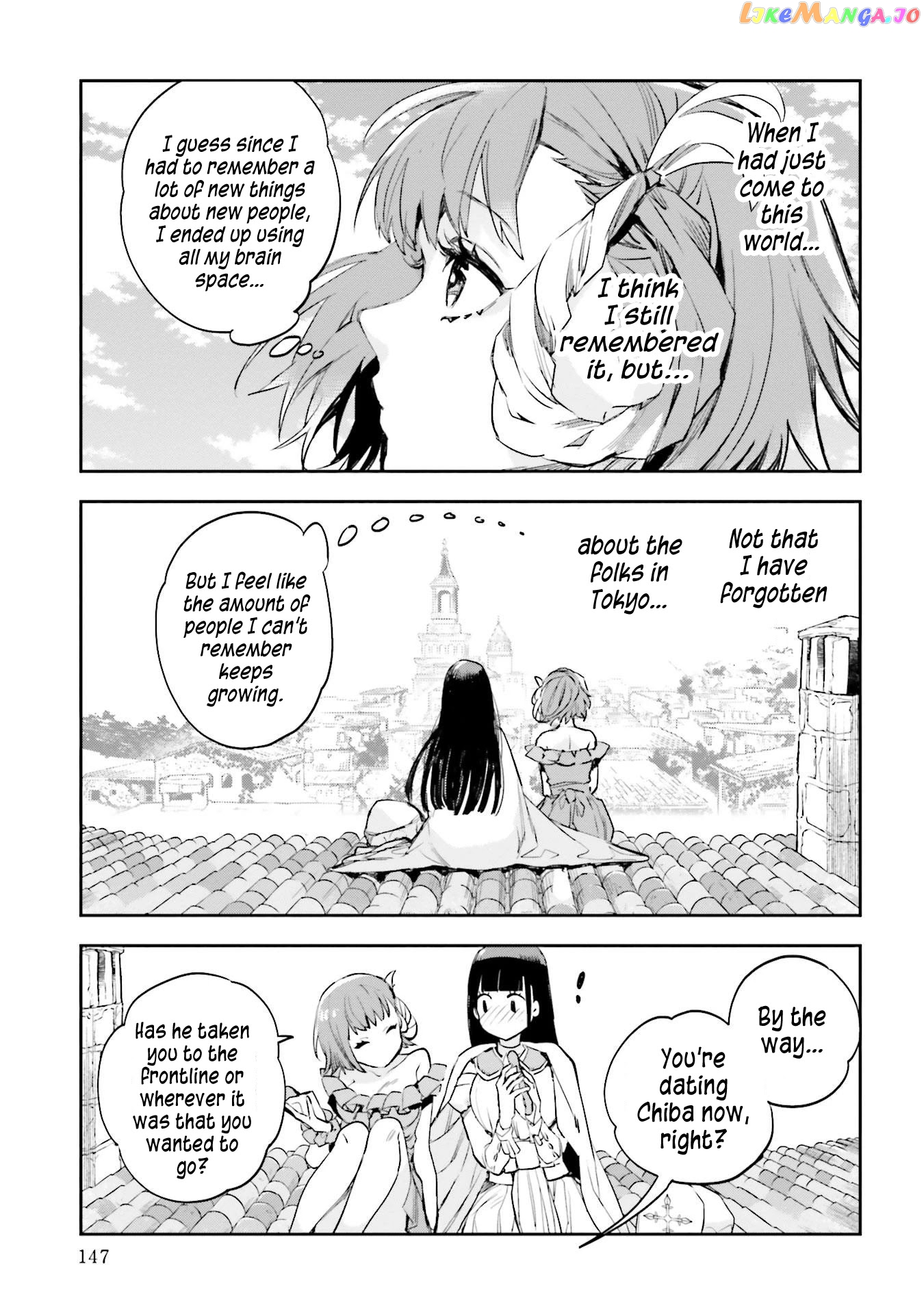 Jk Haru Wa Isekai De Shoufu Ni Natta chapter 14 - page 7