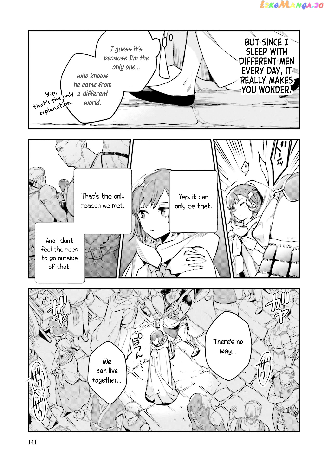 Jk Haru Wa Isekai De Shoufu Ni Natta chapter 8 - page 7